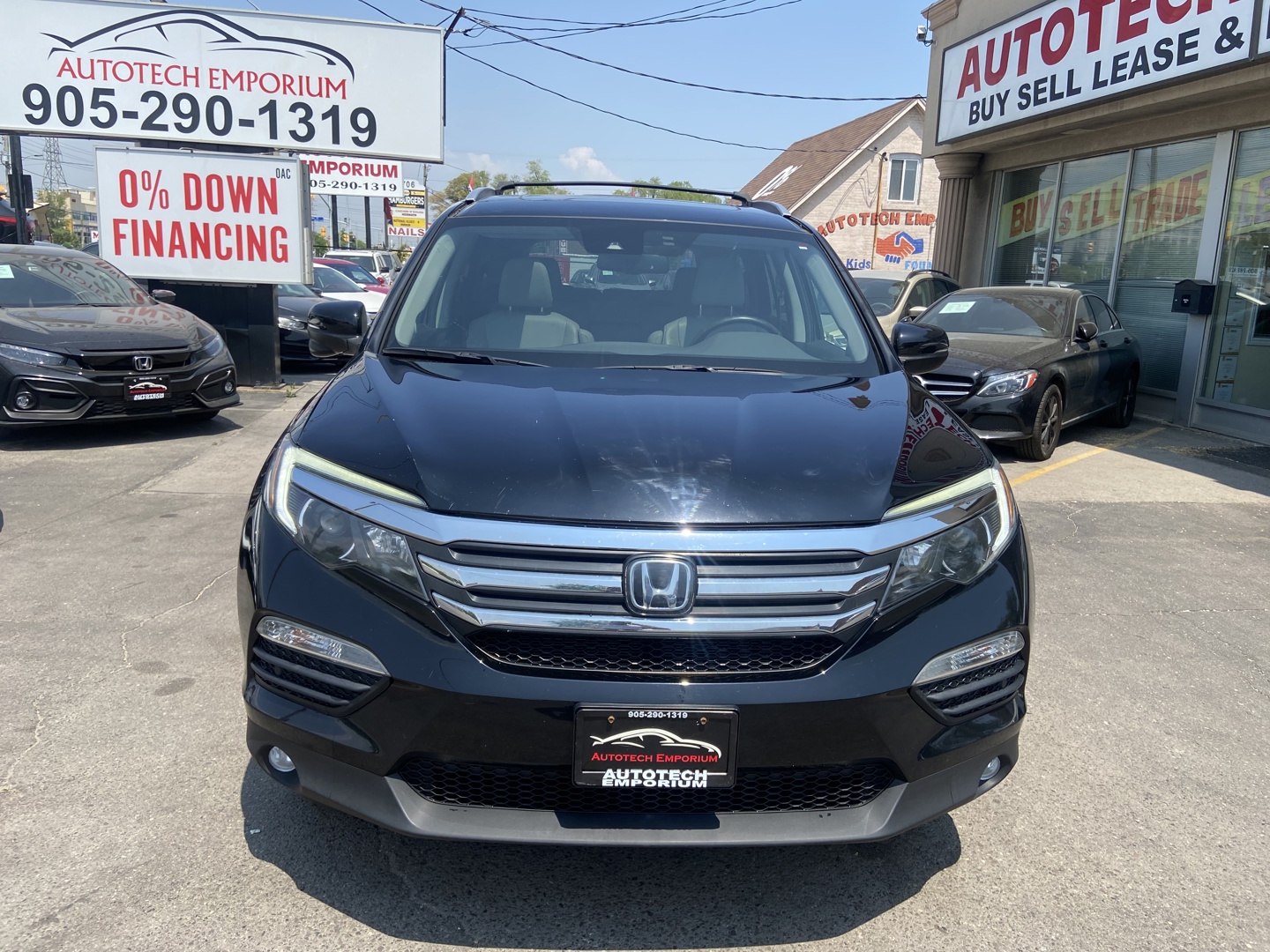 Honda Pilot Exl Pass Rd Row Awd Leather Sunroof Alloys Autotech Emporium