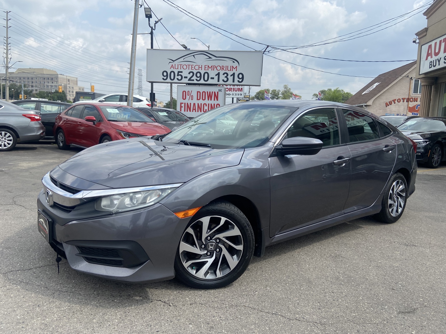 2016 Honda Civic EX Sunroof/Alloys/Carplay/Andriod Auto - Autotech Emporium