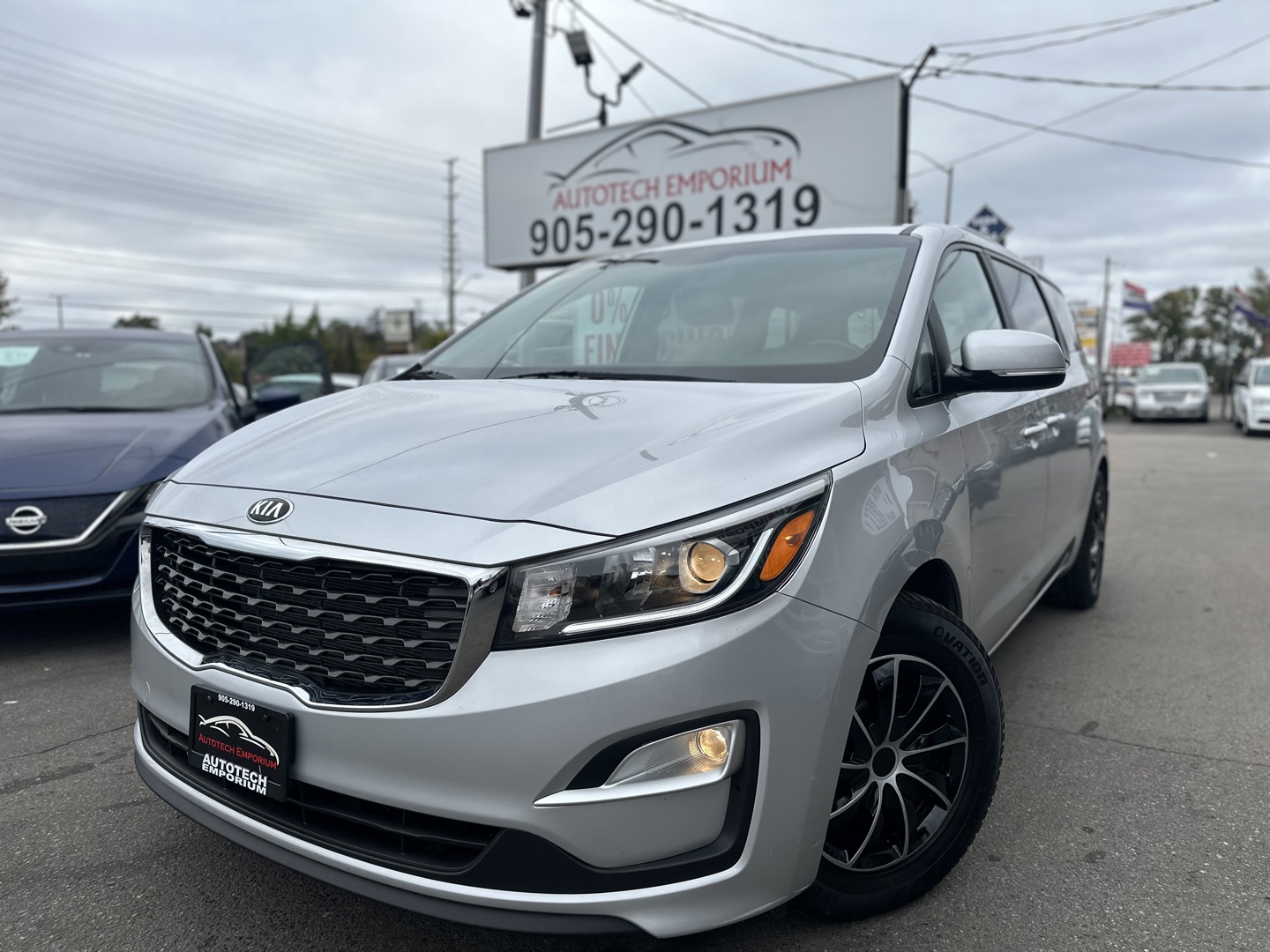 2019 Kia Sedona LX 8Pass Pwr Sliding Doors/Carplay/Camera Autotech