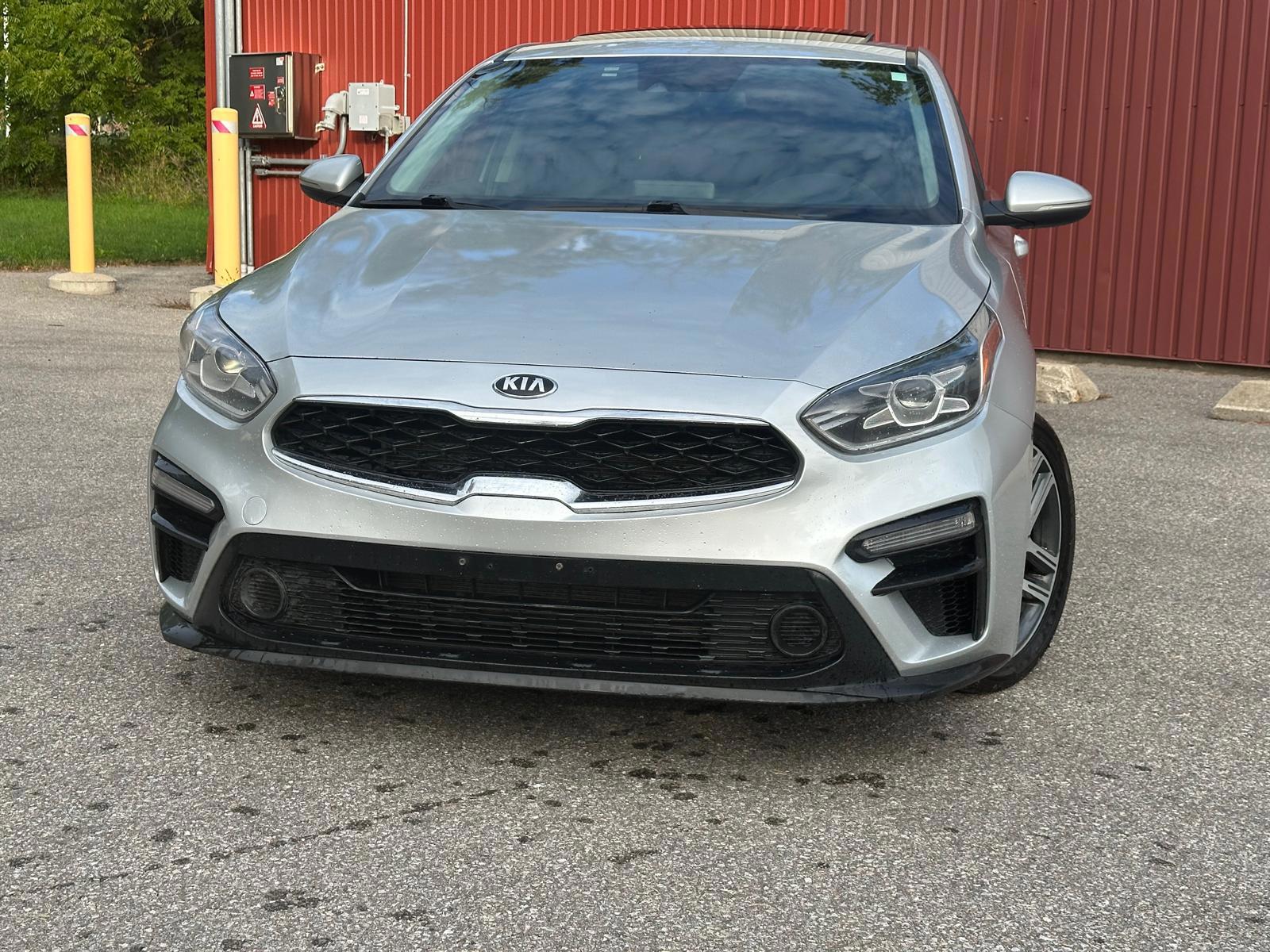 Silver 2020 Kia Forte EX Premium FWD Sedan Automatic