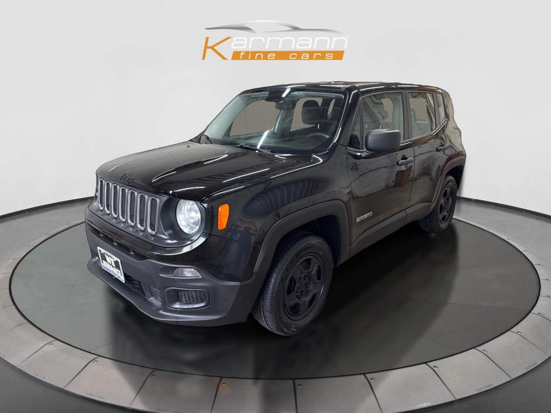 Black 2015 Jeep Renegade SUV / Crossover Four-Wheel Drive Automatic