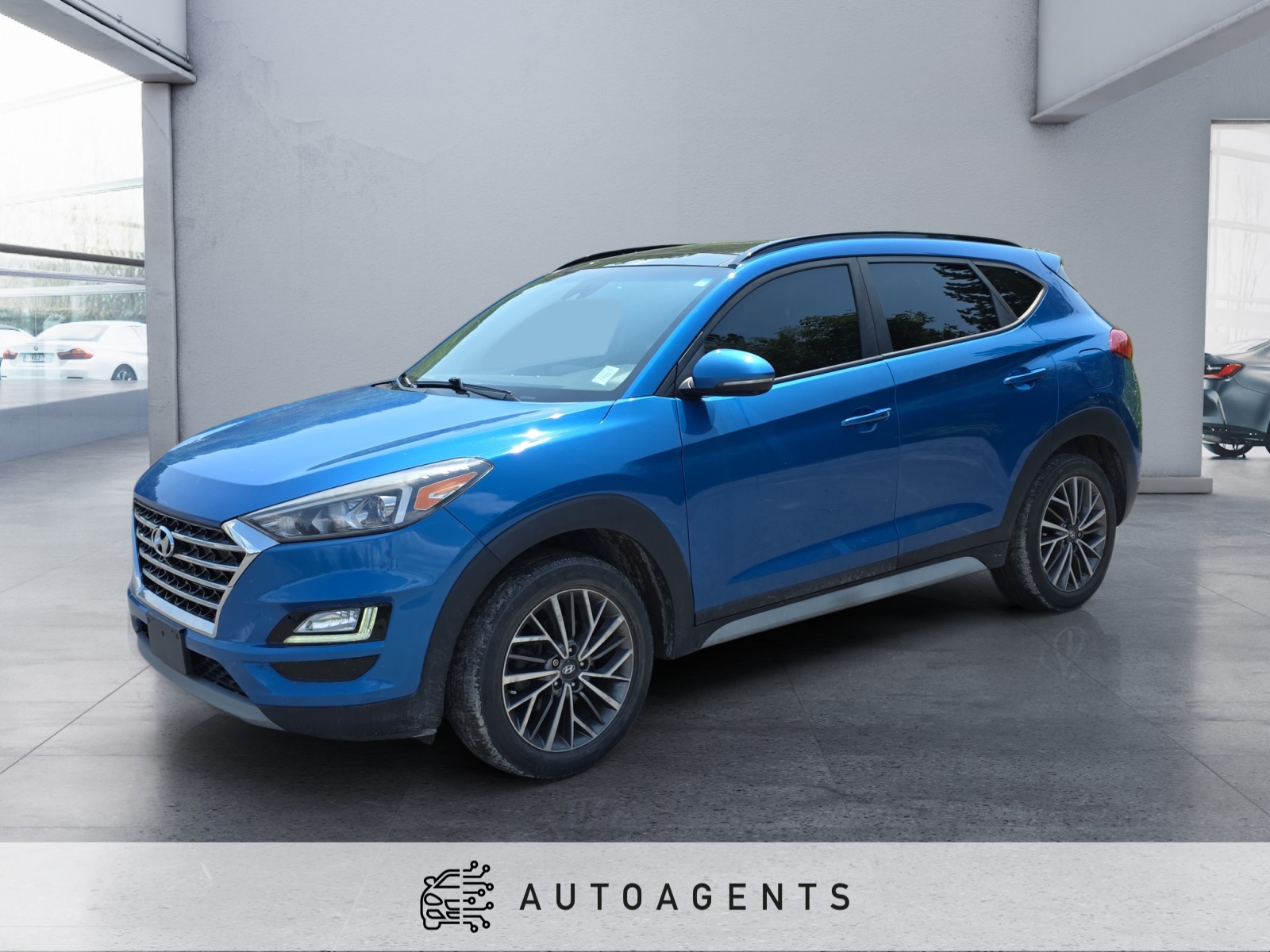 Blue 2019 Hyundai Tucson SUV / Crossover Automatic