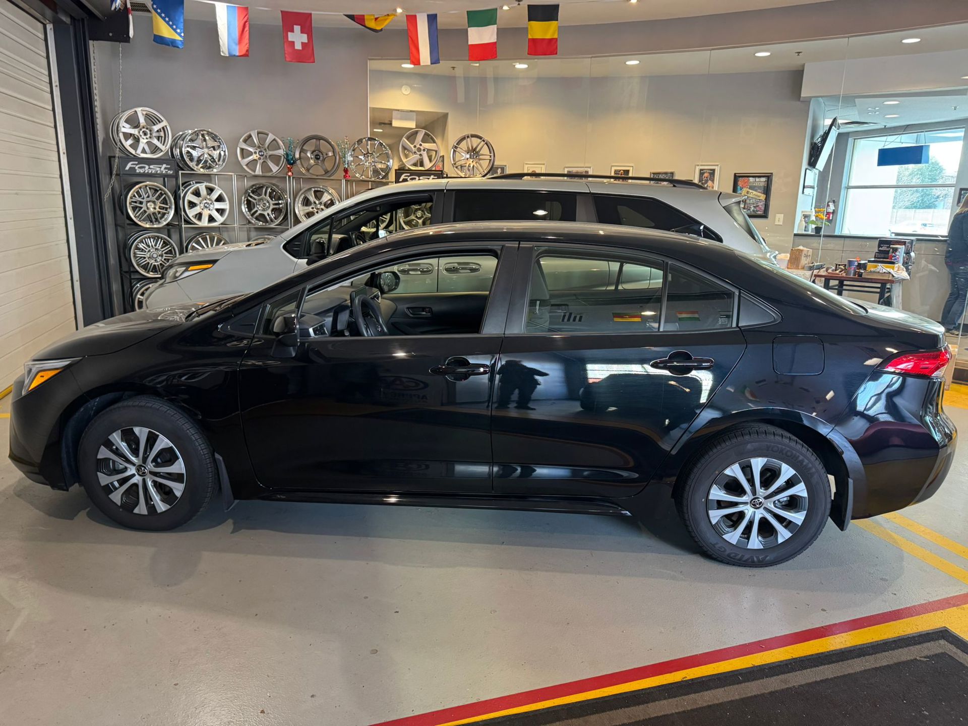 Black 2025 Toyota Corolla Hybrid Automatic