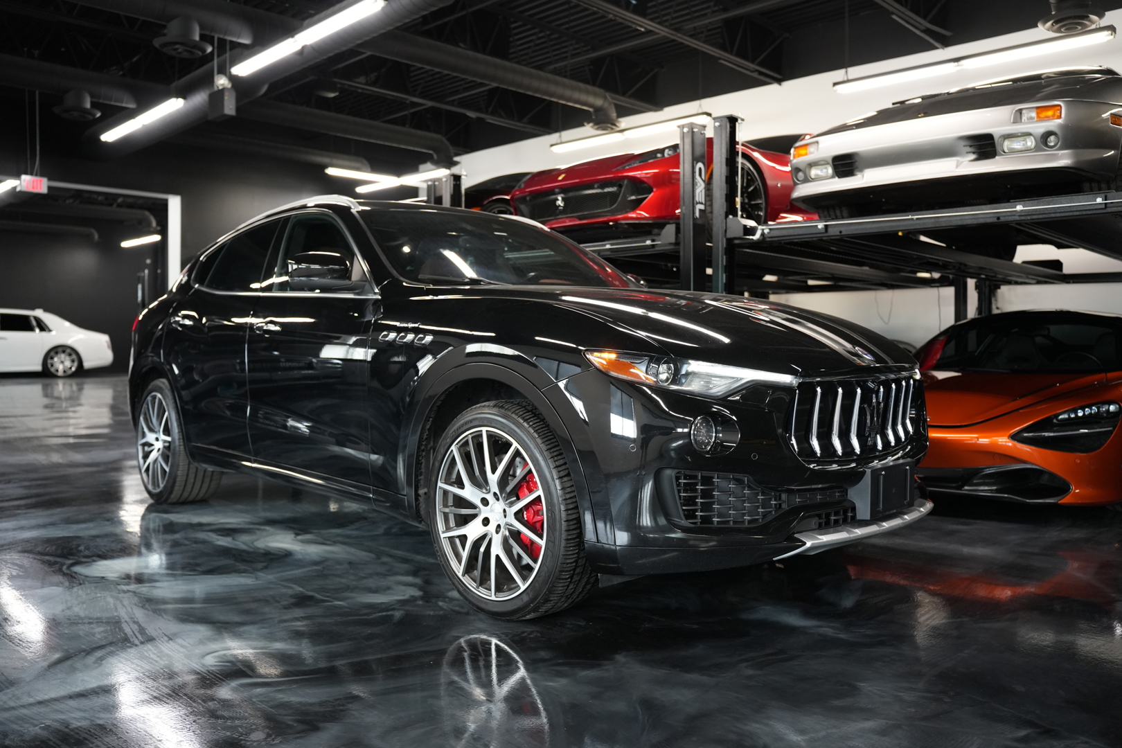Black 2017 Maserati Levante S 3.0L AWD SUV / Crossover All-Wheel Drive Automatic