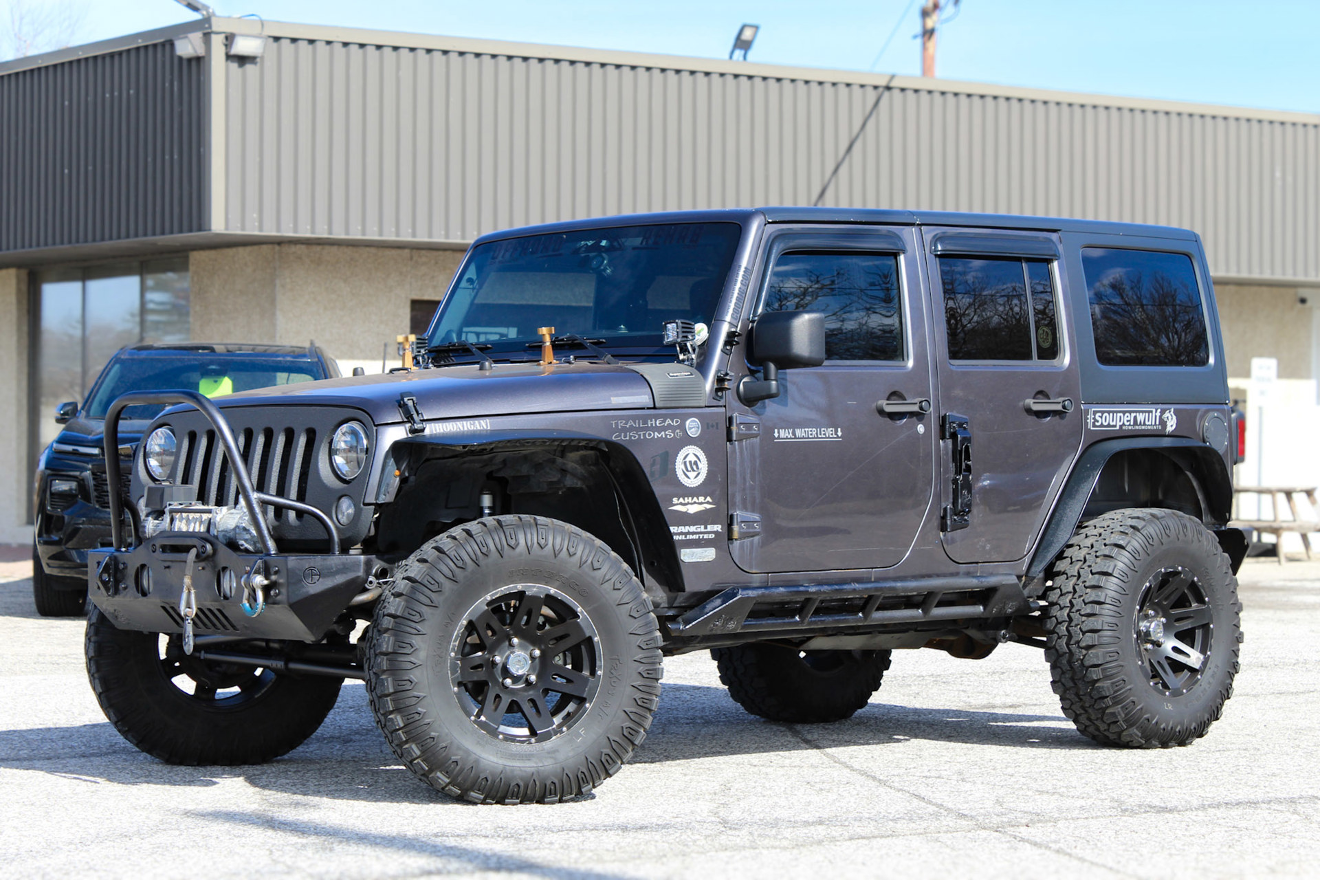 Gray (GRAPHITE) 2014 Jeep Wrangler SUV / Crossover Four-Wheel Drive