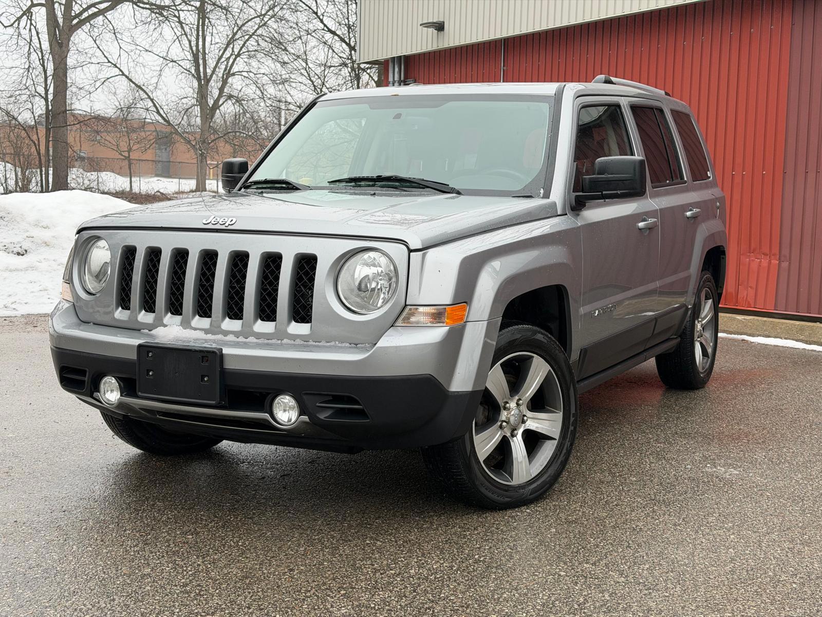 Gray 2016 Jeep Patriot High Altitude Edition 4WD SUV / Crossover Four-Wheel Drive Automatic
