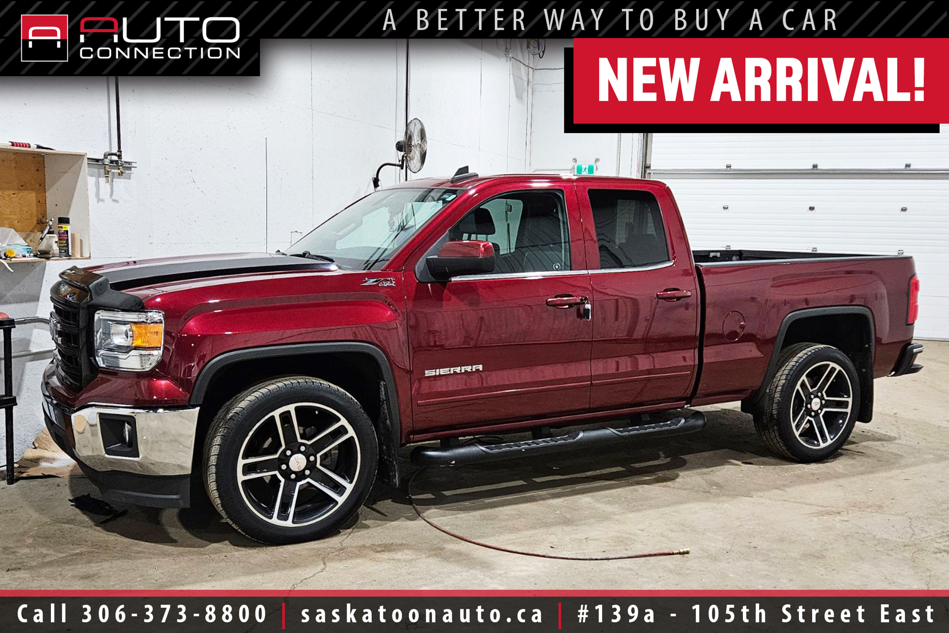 2015 GMC Sierra 1500 SLE Double Cab 4WD