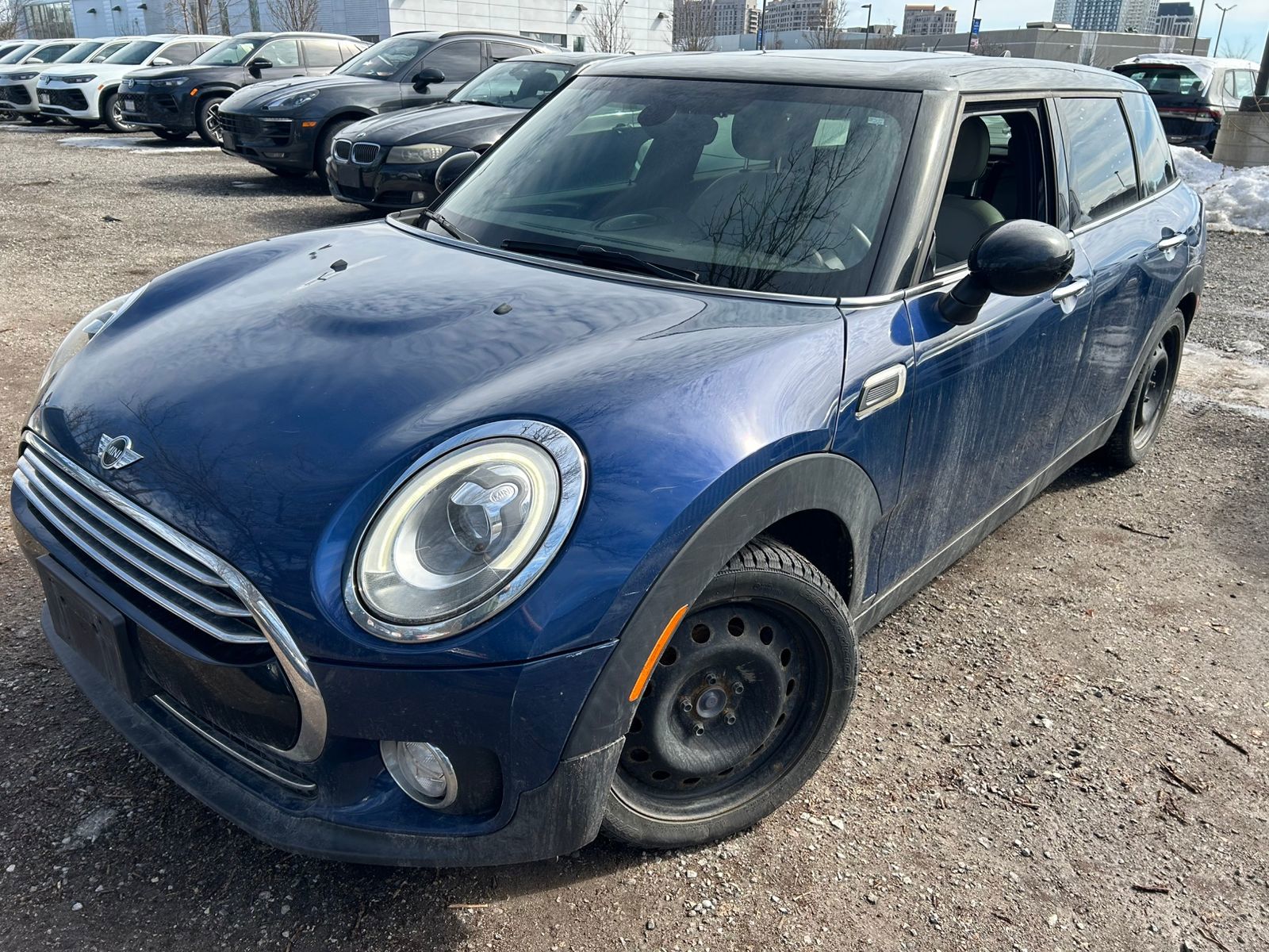 Blue 2016 MINI Cooper Clubman FWD Wagon Front-Wheel Drive Automatic