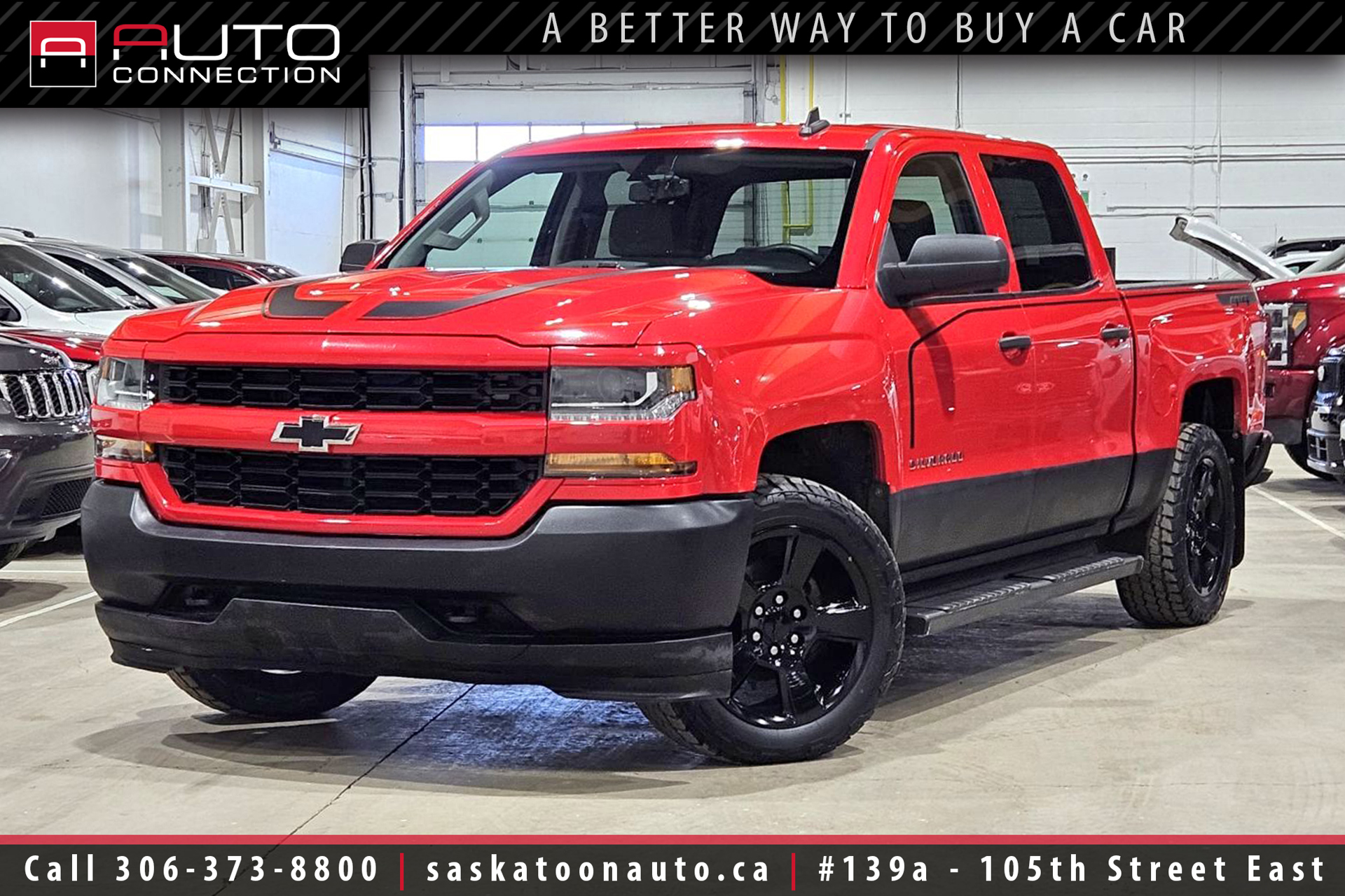 Chevrolet Silverado 1500 Custom Crew Cab 4WD 2018