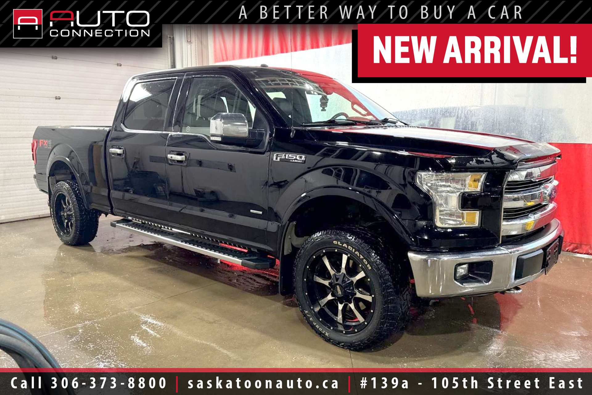 2016 Ford F-150 Lariat - 4x4 - 501A - FX4 - SK TRUCK