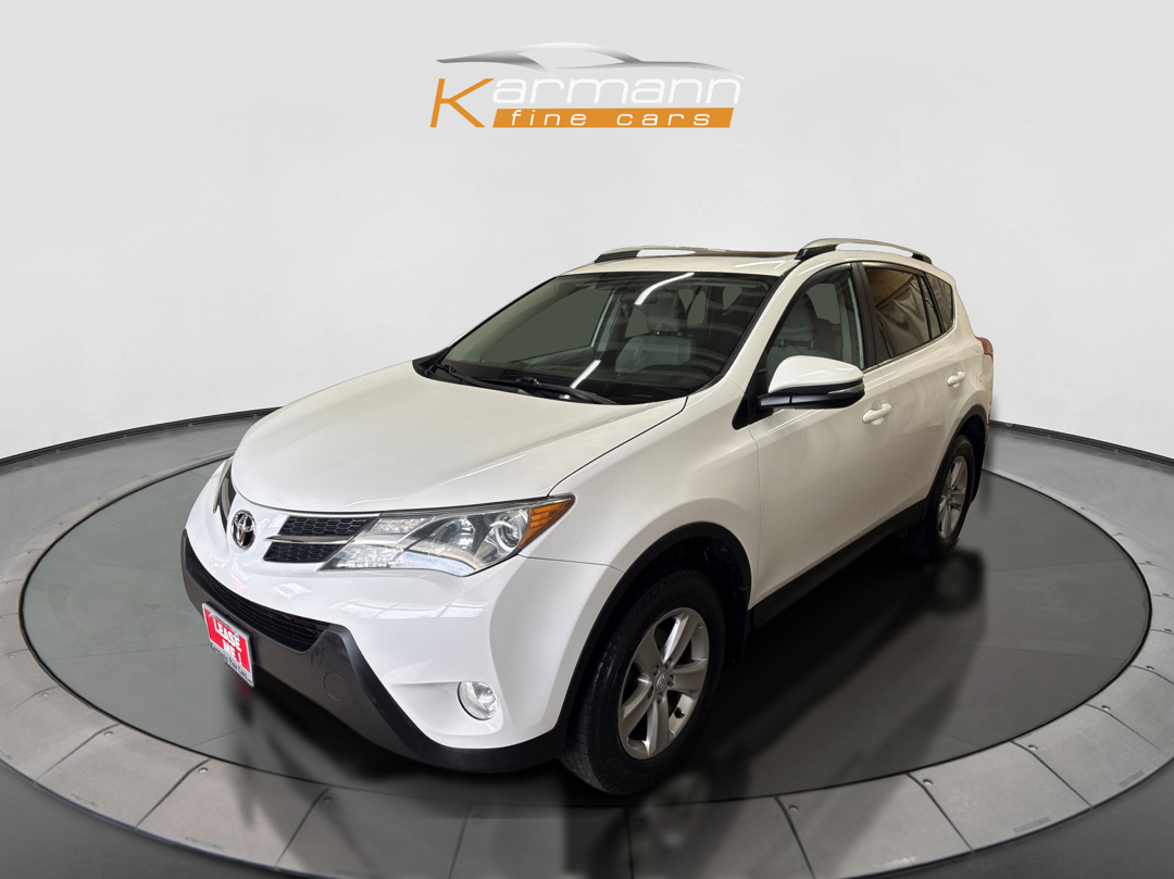 White 2013 Toyota RAV4 SUV / Crossover All-Wheel Drive Automatic
