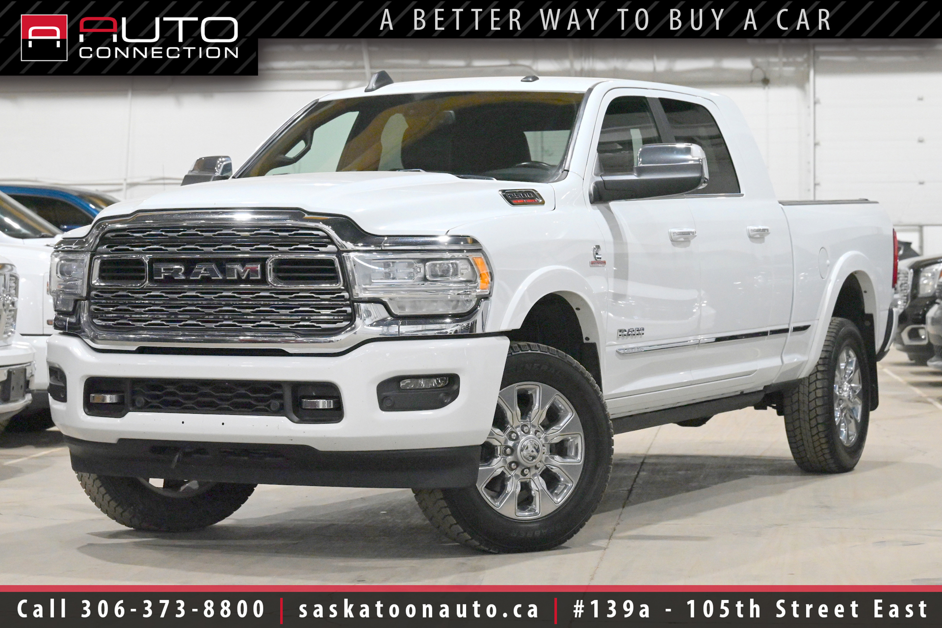 2022 RAM 2500 Limited Mega Cab - 4x4 - 6.7L CUMMINS - COOLED SEATS - WIRELESS CHARGING