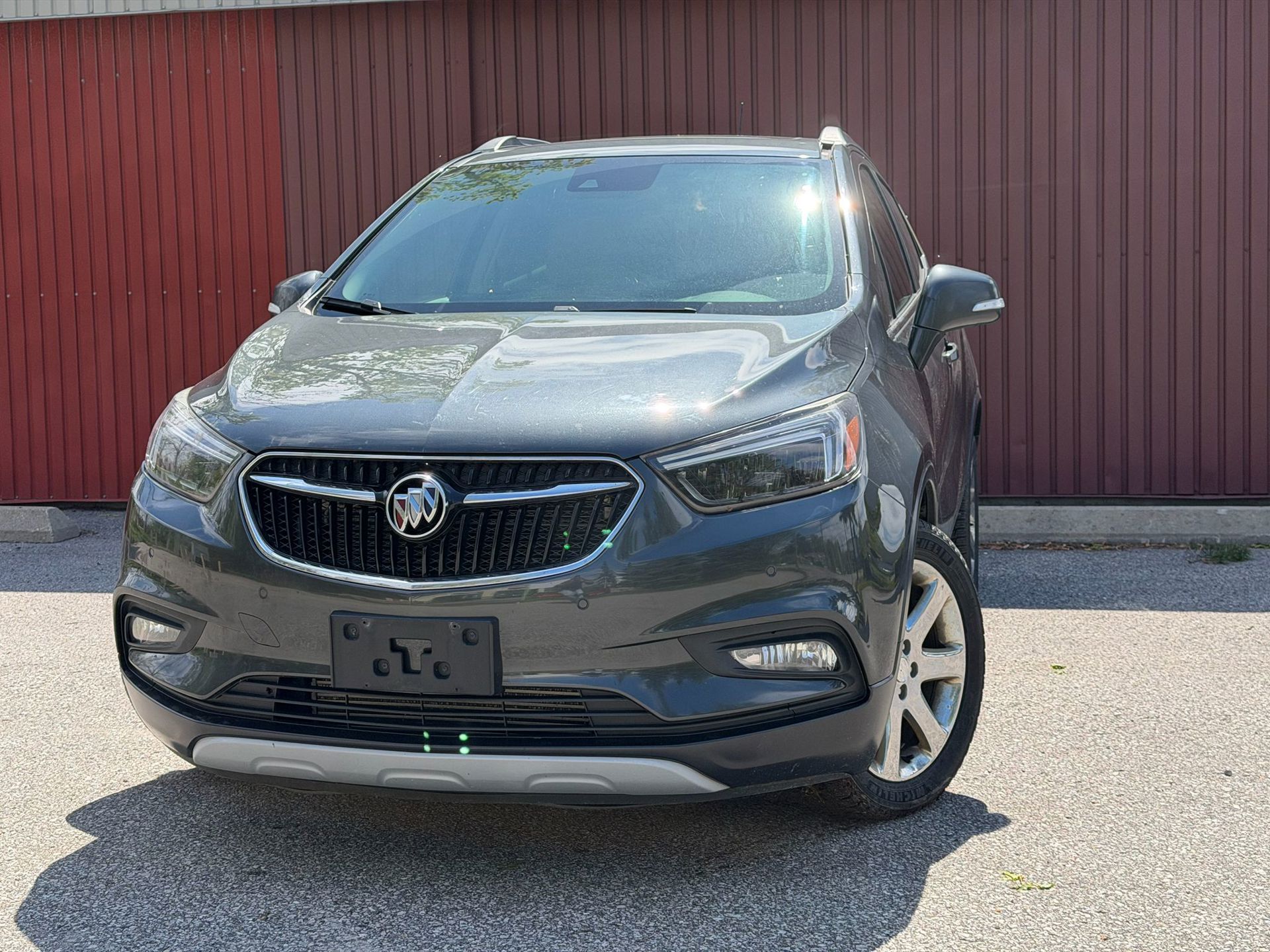 Gray 2017 Buick Encore Premium AWD SUV / Crossover All-Wheel Drive Automatic