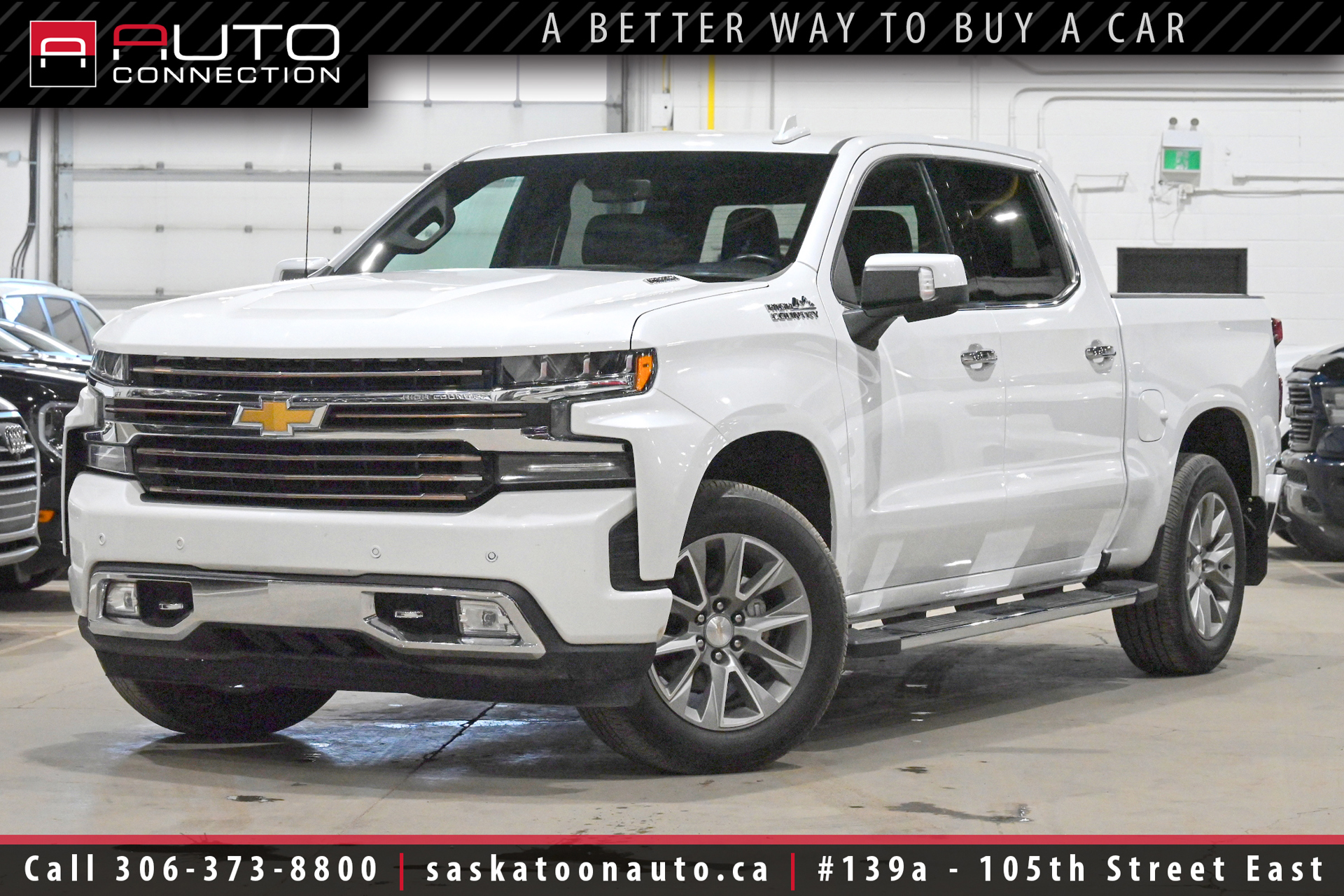 2021 Chevrolet Silverado 1500 High Country - Z71 PKG - 3.0L DURAMAX - ACCIDENT FREE - SK TRUCK