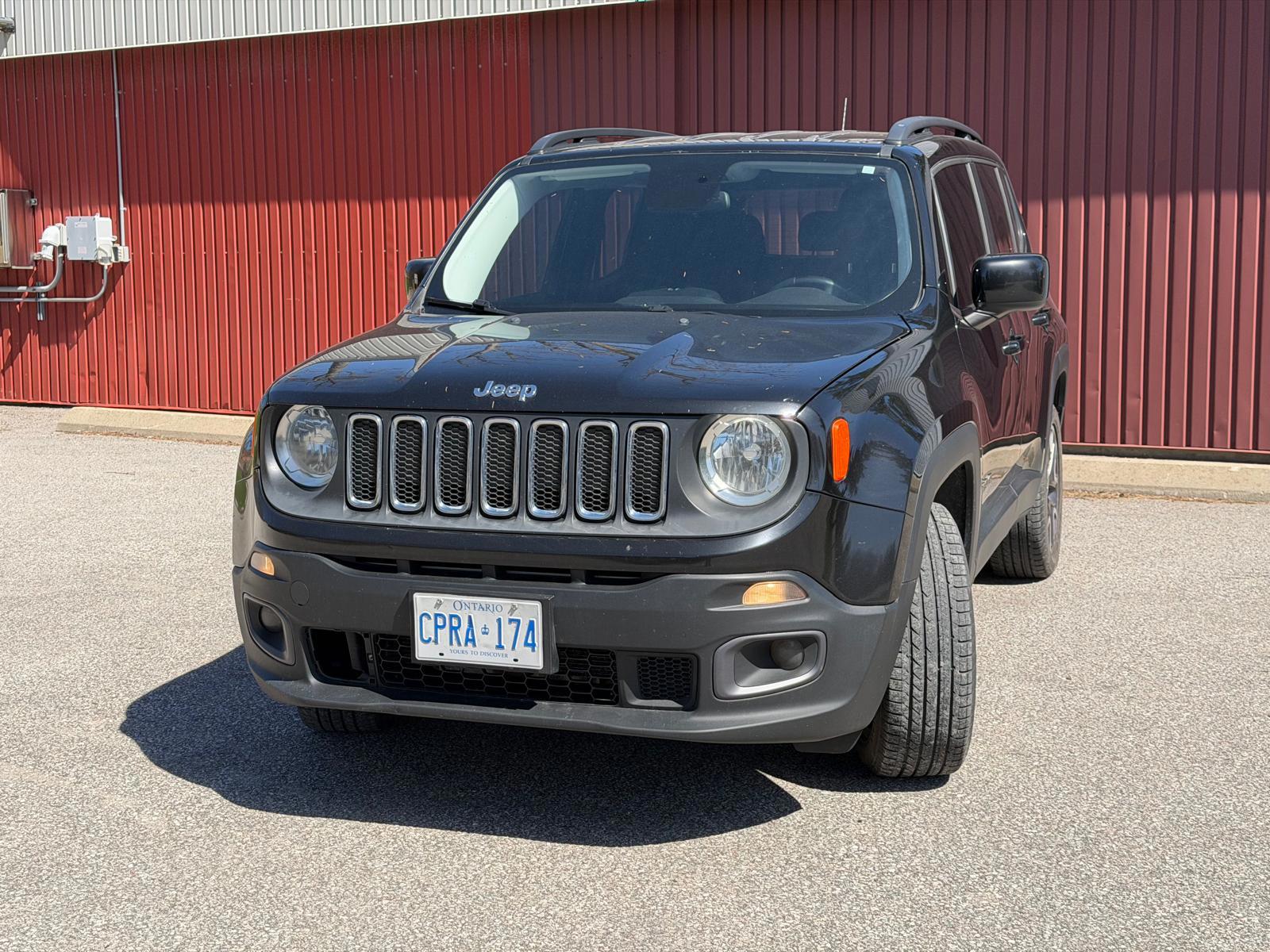 Black 2015 Jeep Renegade Latitude 4WD SUV / Crossover Four-Wheel Drive Automatic