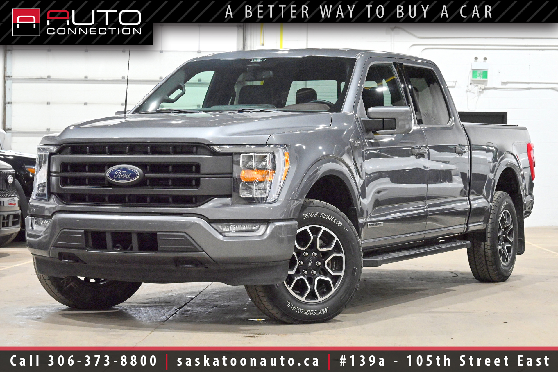 2021 Ford F-150 Lariat - 4x4 - 3.5L HYBRID - ACCIDENT FREE - SPORT PKG