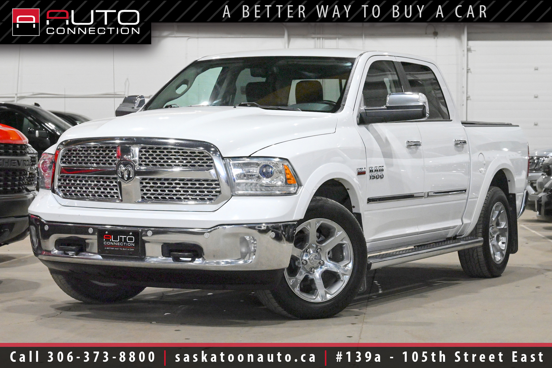 2016 RAM 1500 Laramie - 4x4 - 5.7L HEMI - COOLED SEATS - REMOTE START - SK TRUCK
