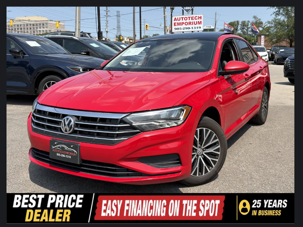 Red 2021 Volkswagen Jetta Sedan Automatic