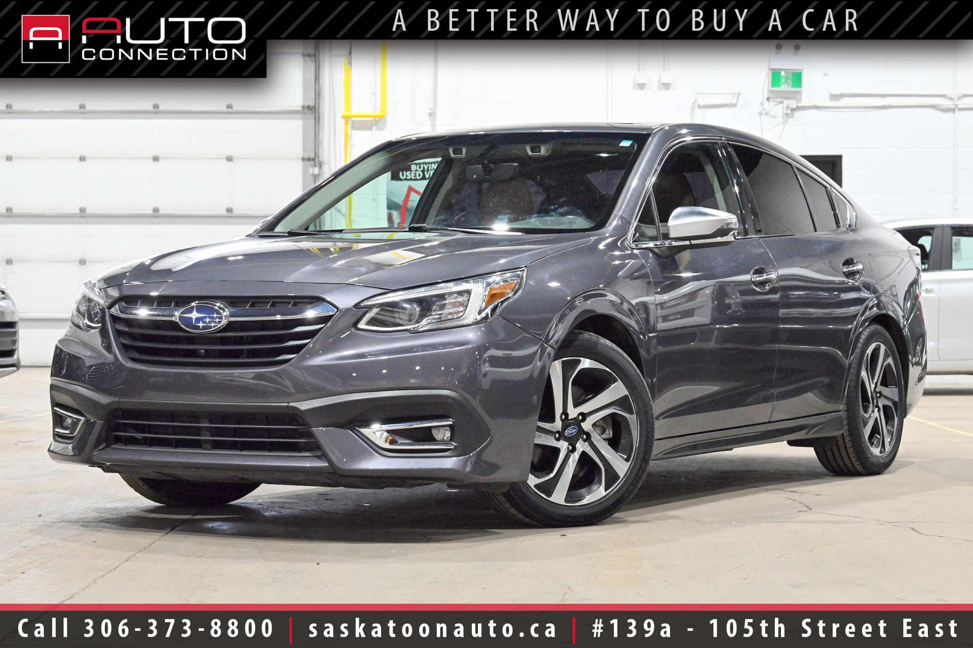 Gray 2020 Subaru Legacy 2.5i Premier AWD Sedan Automatic