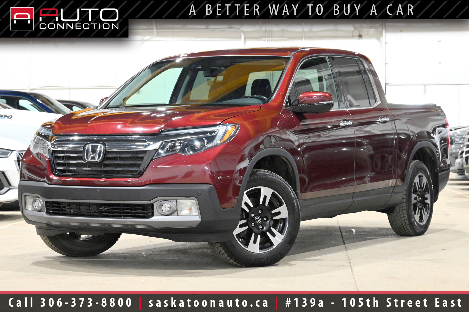 2020 Honda Ridgeline Touring - AWD - ACCIDENT FREE - COOLED SEATS - ADAPTIVE CRUISE