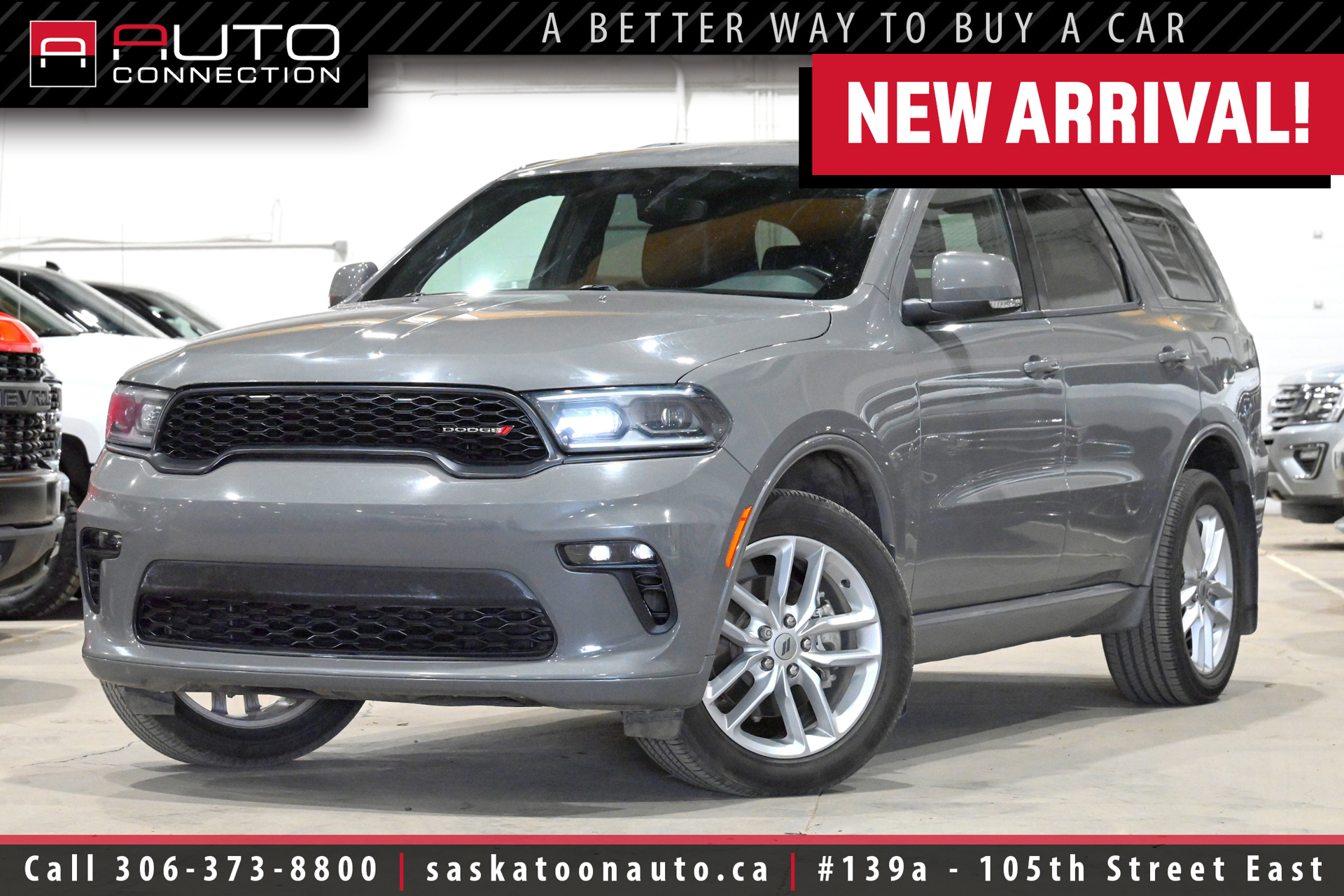 2022 Dodge Durango GT - AWD - PREMIUM PKG - ACCIDENT FREE - SK VEHICLE