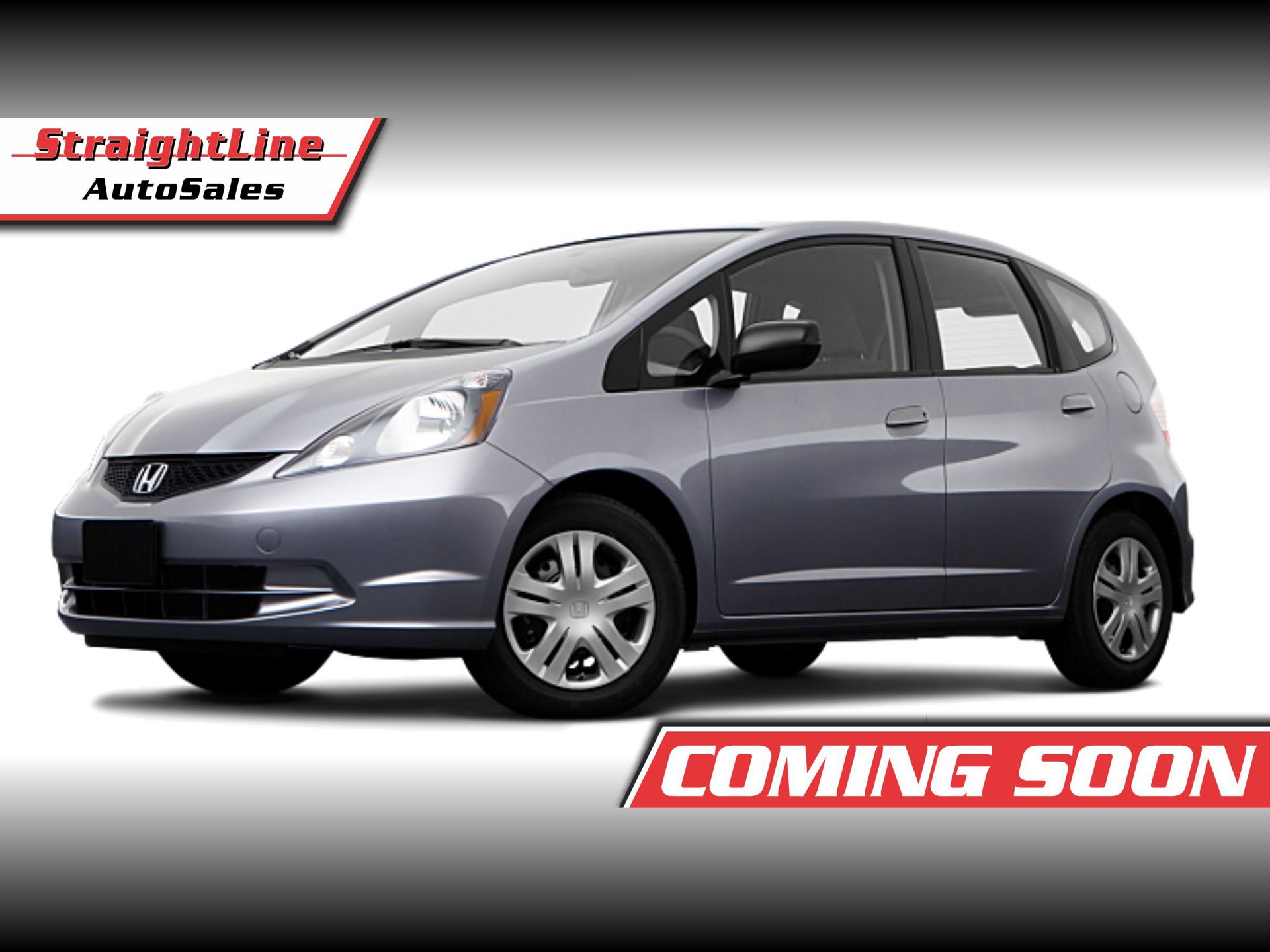 Gray 2009 Honda Fit Sport Hatchback Front-Wheel Drive Automatic