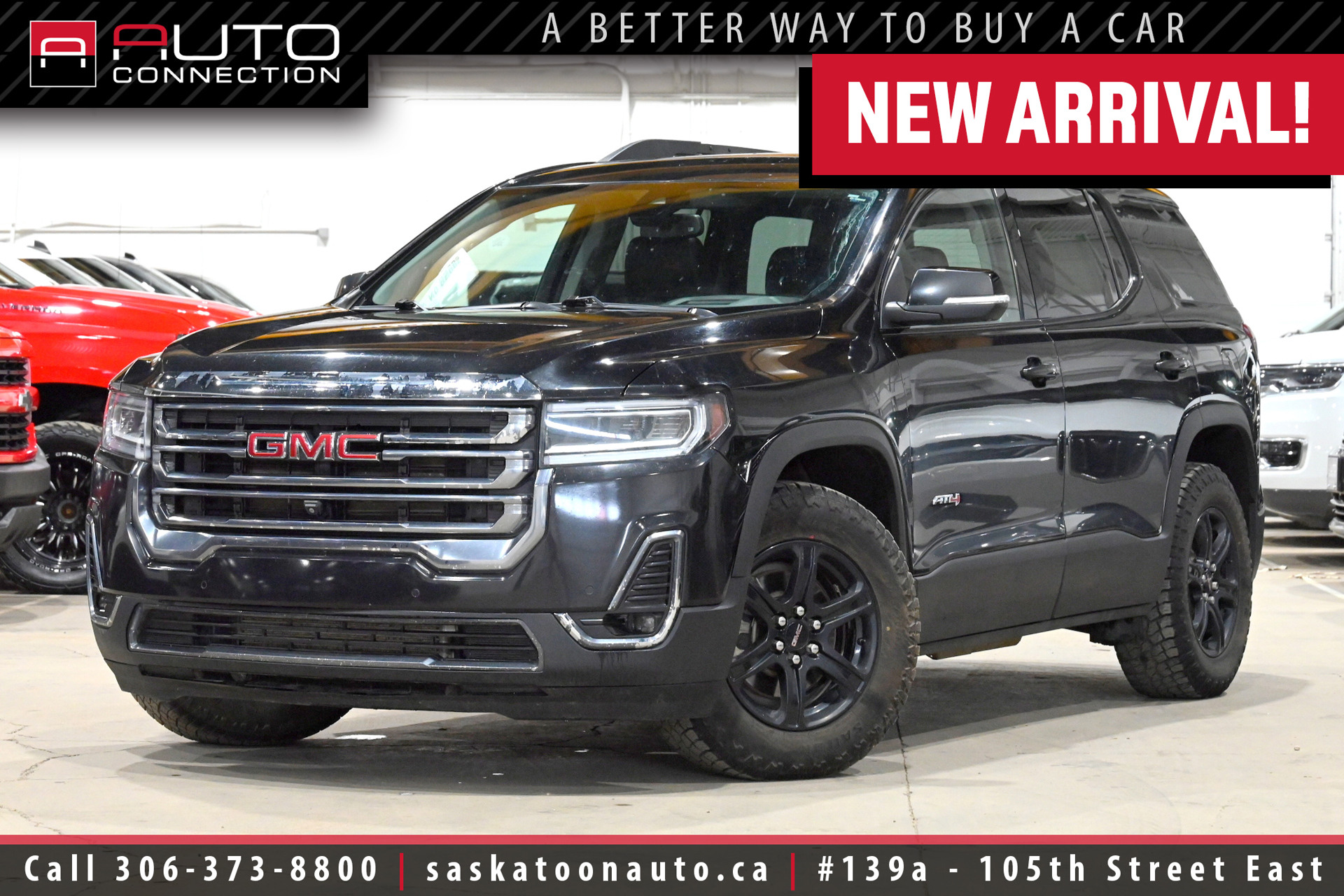 2021 GMC Acadia AT4 - AWD - TECH PKG - COOLED SEATS - 360 CAM - SK SUV