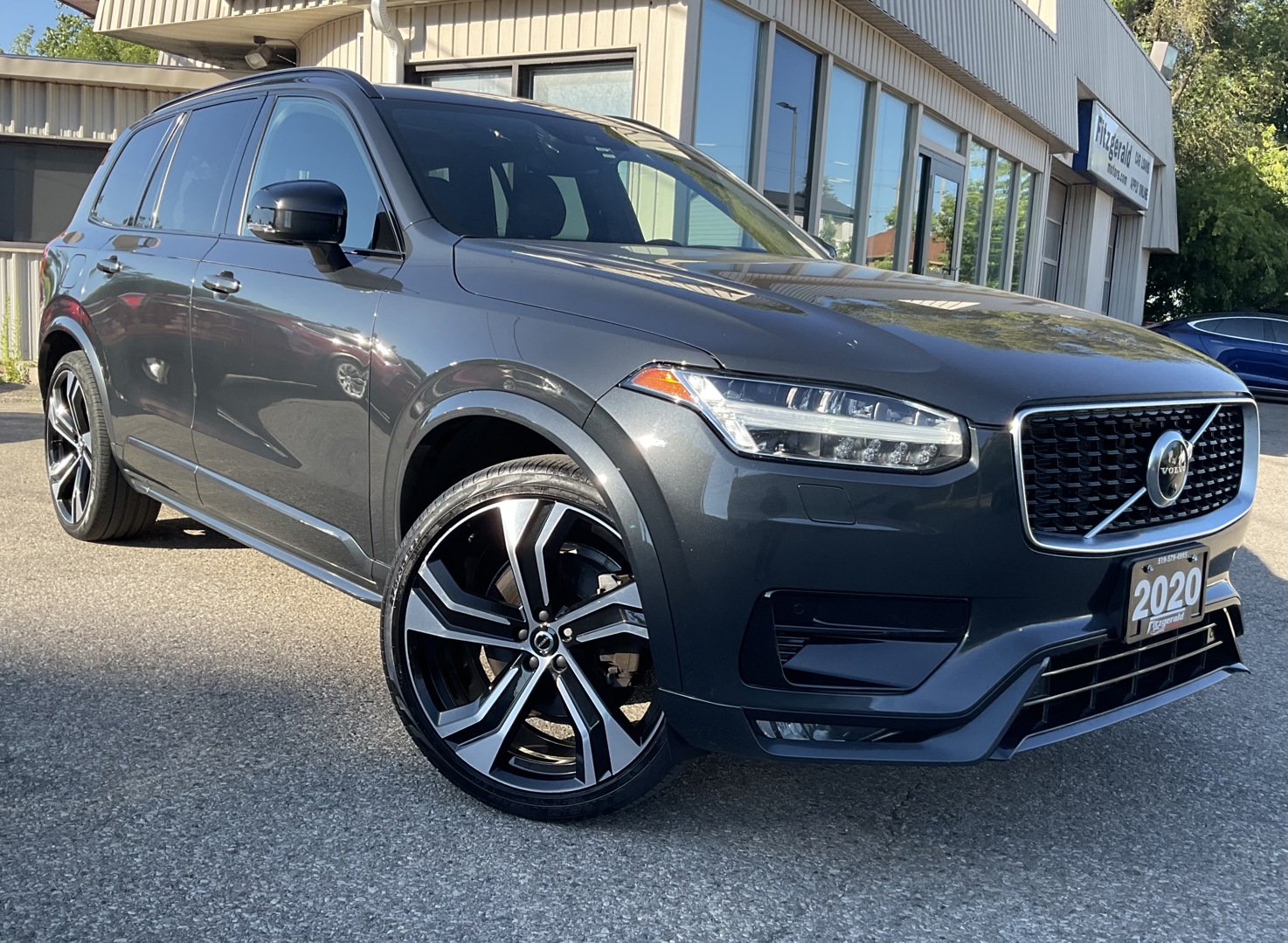 Gray 2020 Volvo XC90 SUV / Crossover All-Wheel Drive Automatic