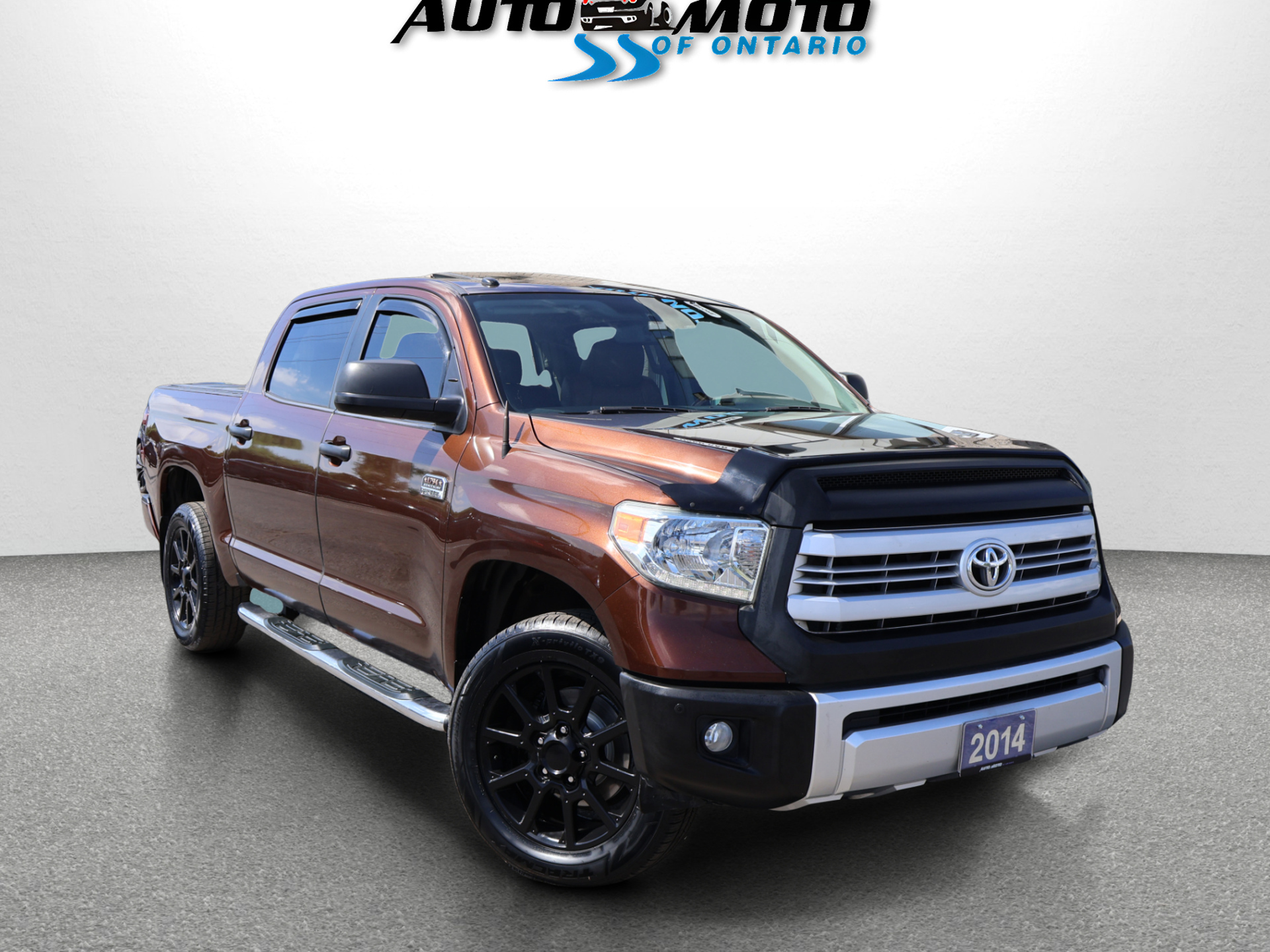 Brown 2014 Toyota Tundra 1794 CrewMax 5.7L 4WD Pickup Truck Four-Wheel Drive Automatic