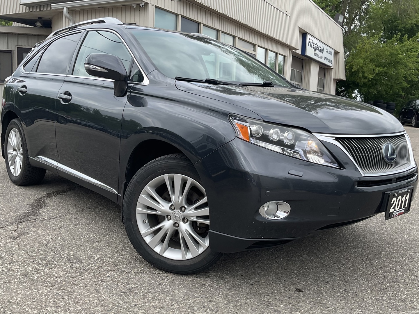 Gray 2011 Lexus RX Hybrid 450h AWD SUV / Crossover All-Wheel Drive Automatic