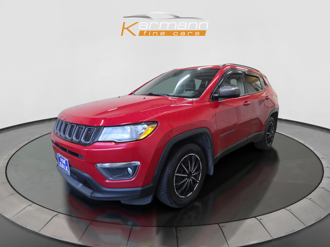 Red 2021 Jeep Compass SUV / Crossover Four-Wheel Drive Automatic