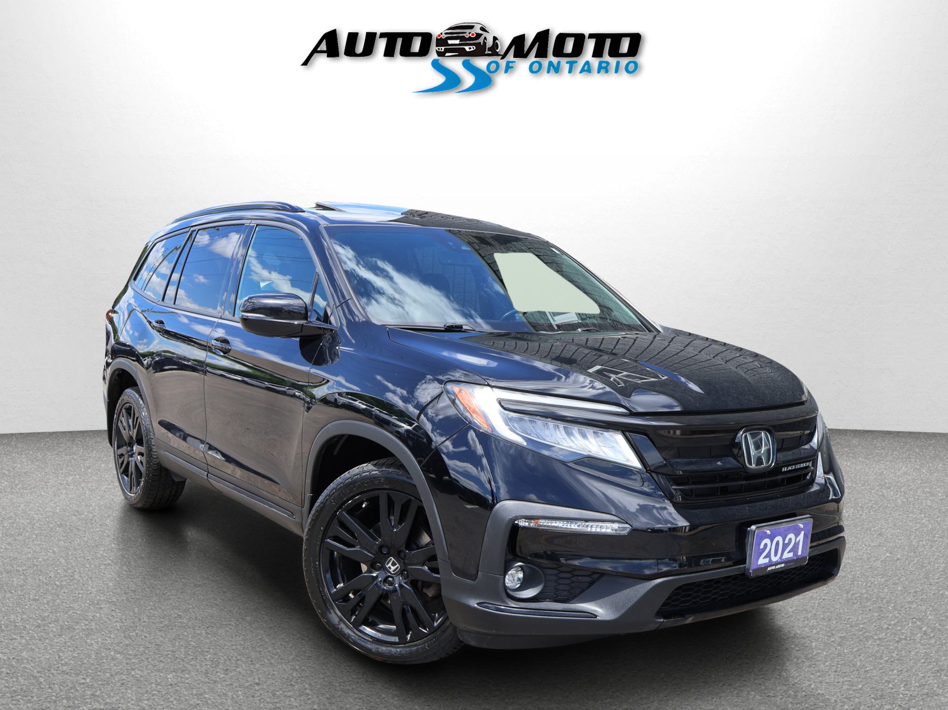 Black 2021 Honda Pilot Elite AWD SUV / Crossover All-Wheel Drive Automatic