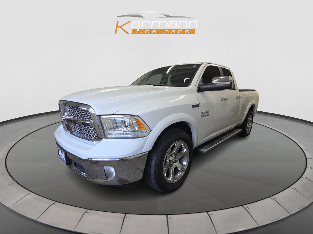 White 2018 RAM 1500 Pickup Truck Four-Wheel Drive Automatic