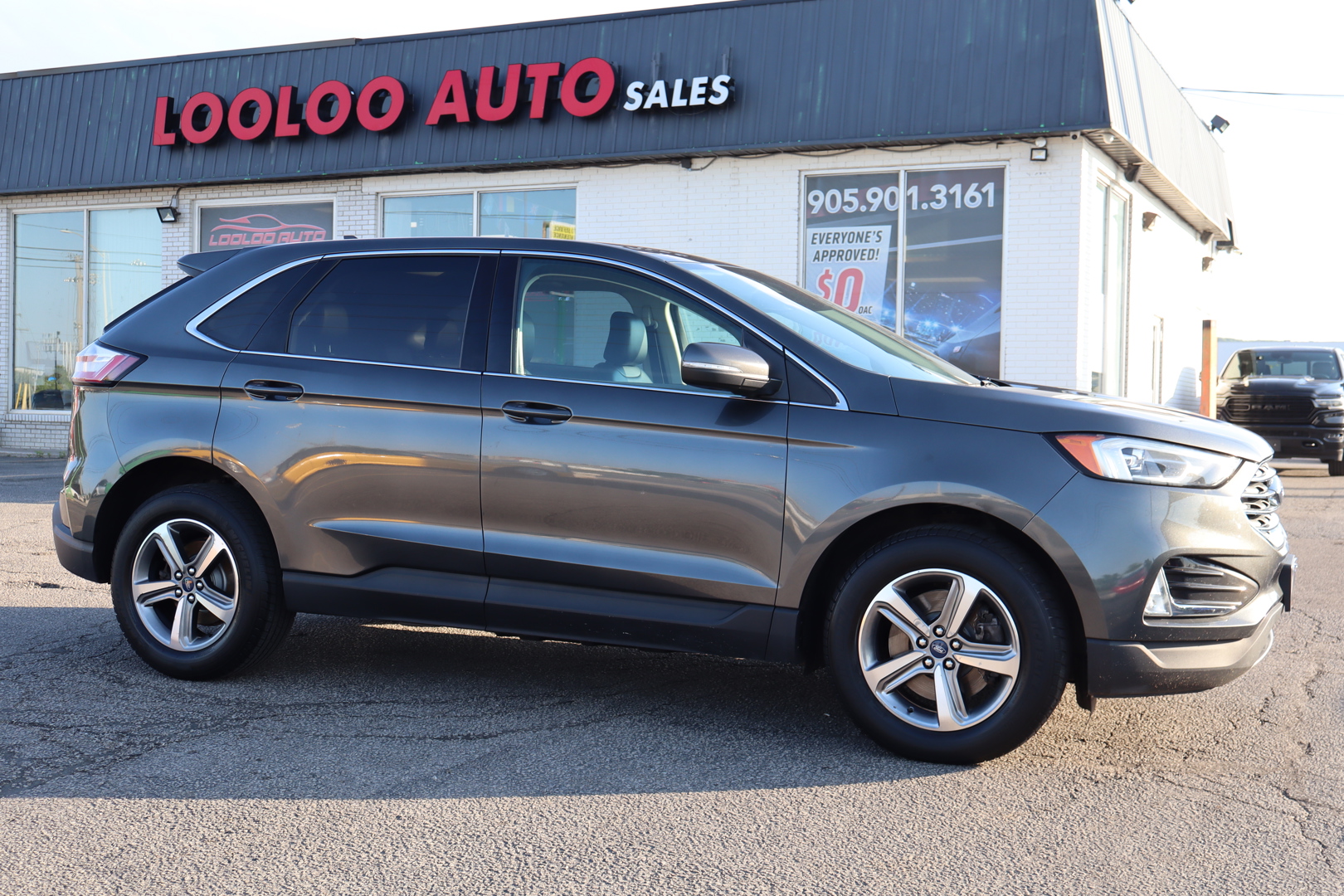 Gray 2020 Ford Edge SUV / Crossover All-Wheel Drive Automatic