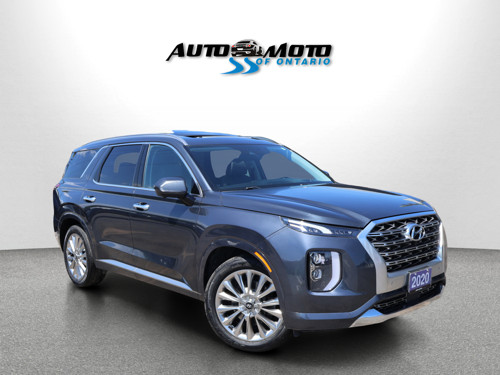 GRAY/BLUE 2020 Hyundai Palisade SUV / Crossover All-Wheel Drive Automatic