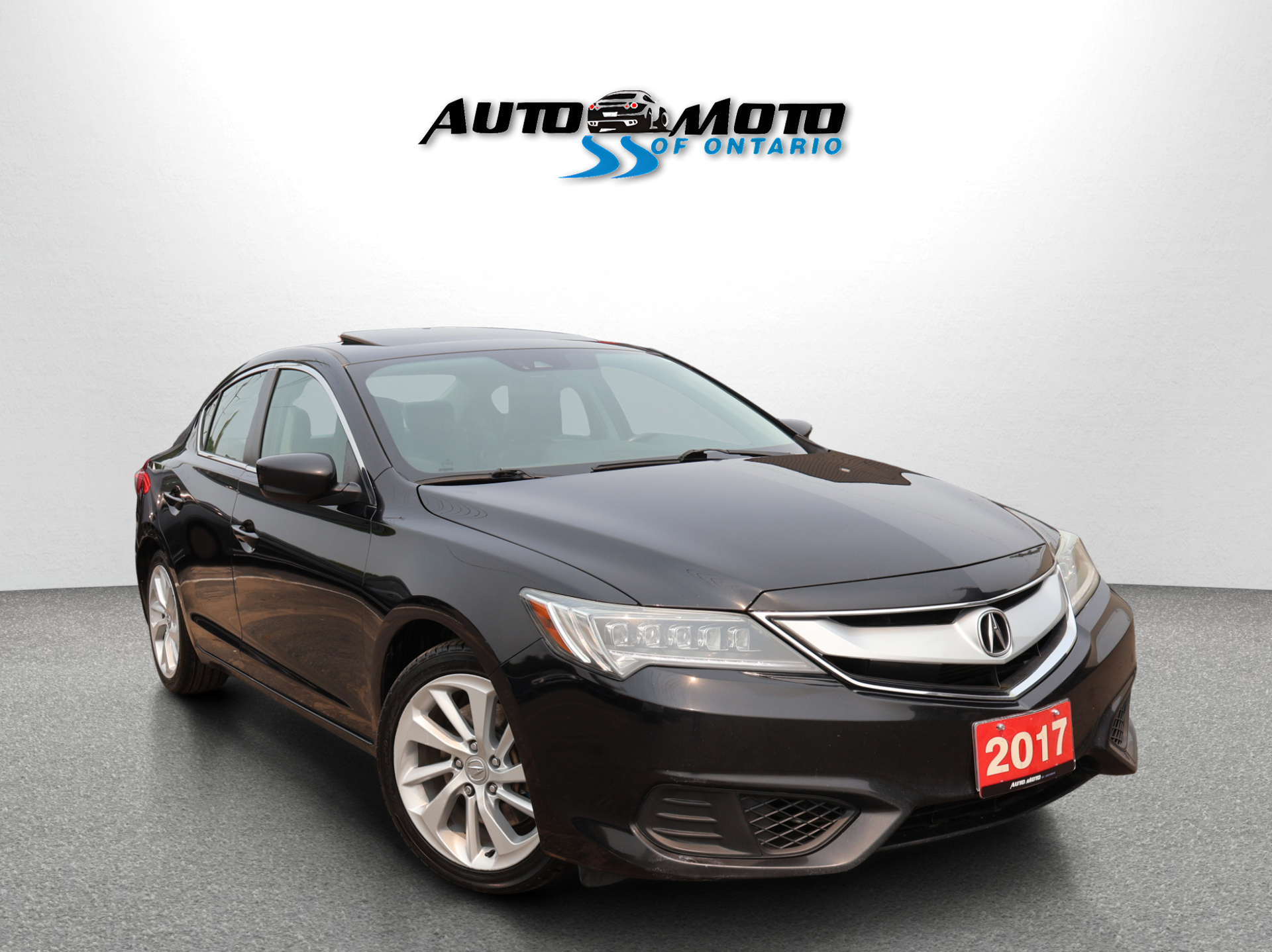 Black 2017 Acura ILX Sedan Front-Wheel Drive Automatic
