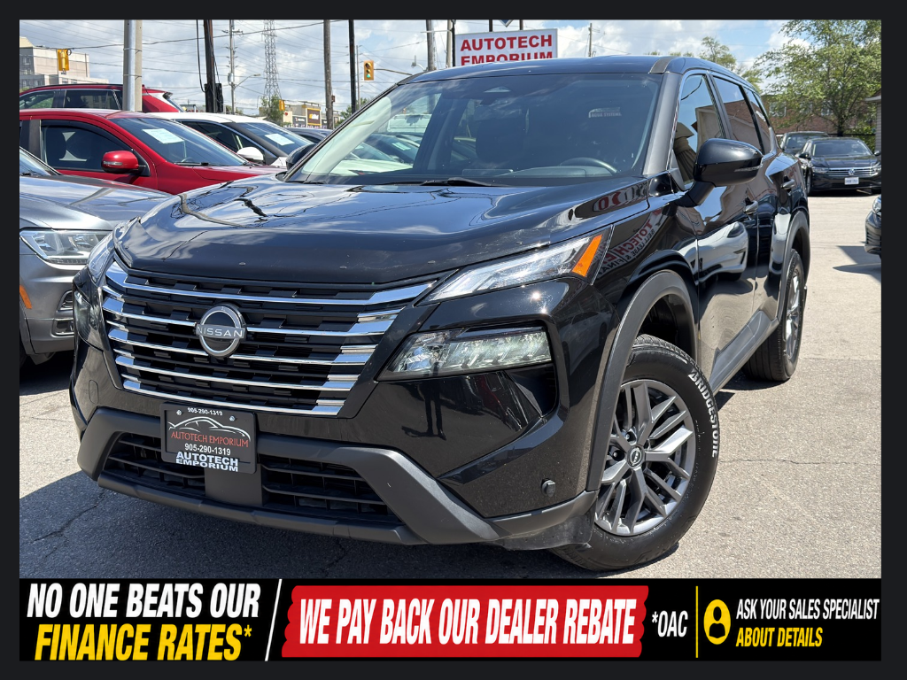 Black 2024 Nissan Rogue SUV / Crossover All-Wheel Drive Automatic