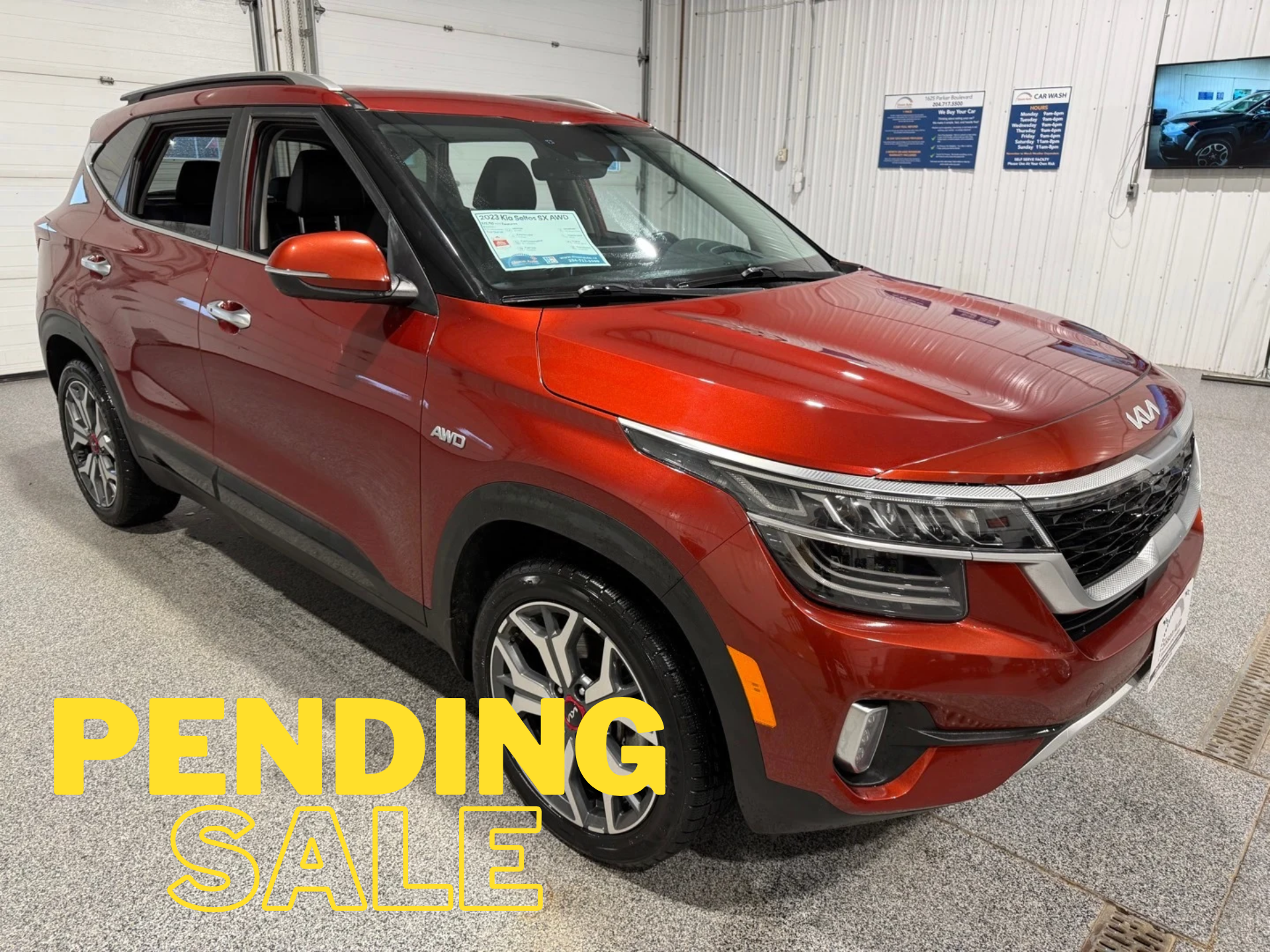  2023 Kia Seltos SX AWD   