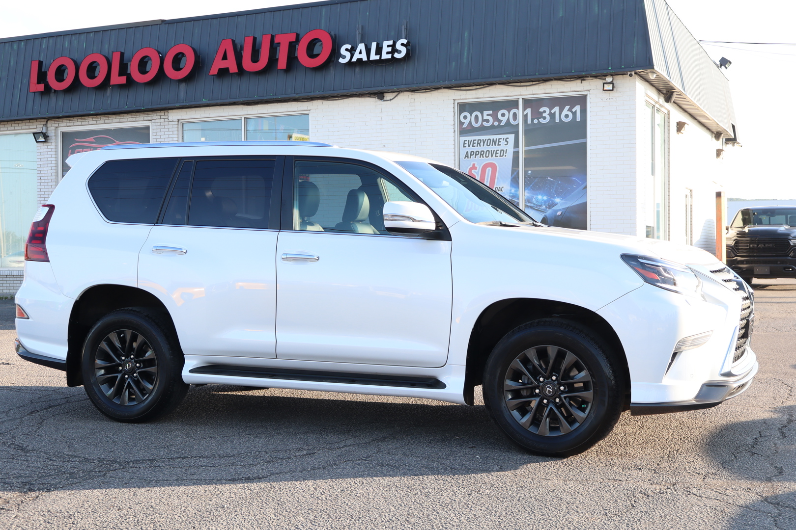 White 2020 Lexus GX SUV / Crossover All-Wheel Drive Automatic