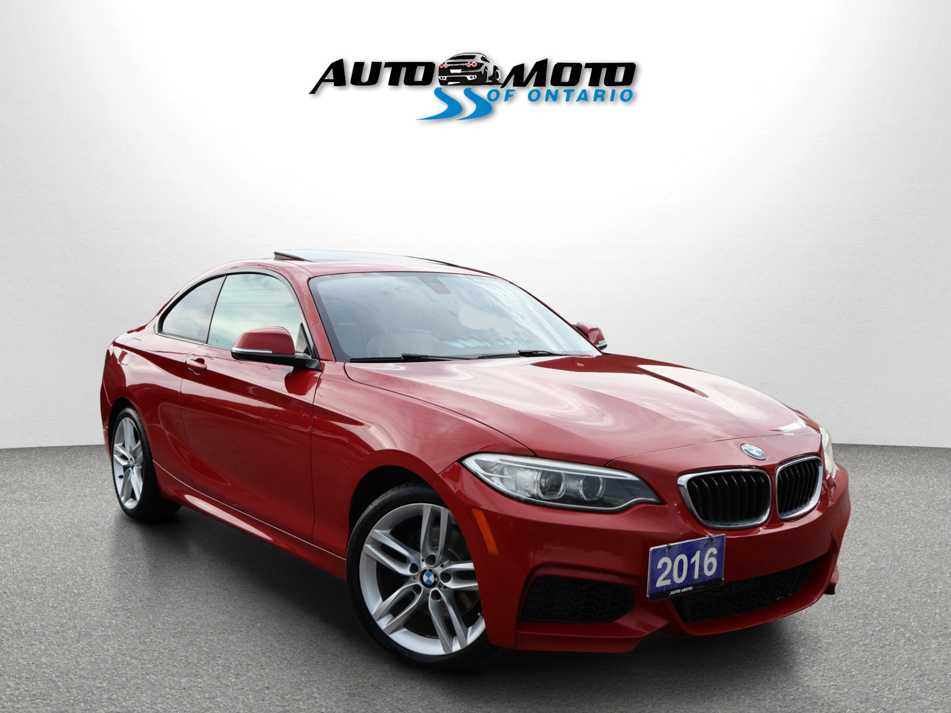 Red 2016 BMW 2 Series Coupe All-Wheel Drive Automatic