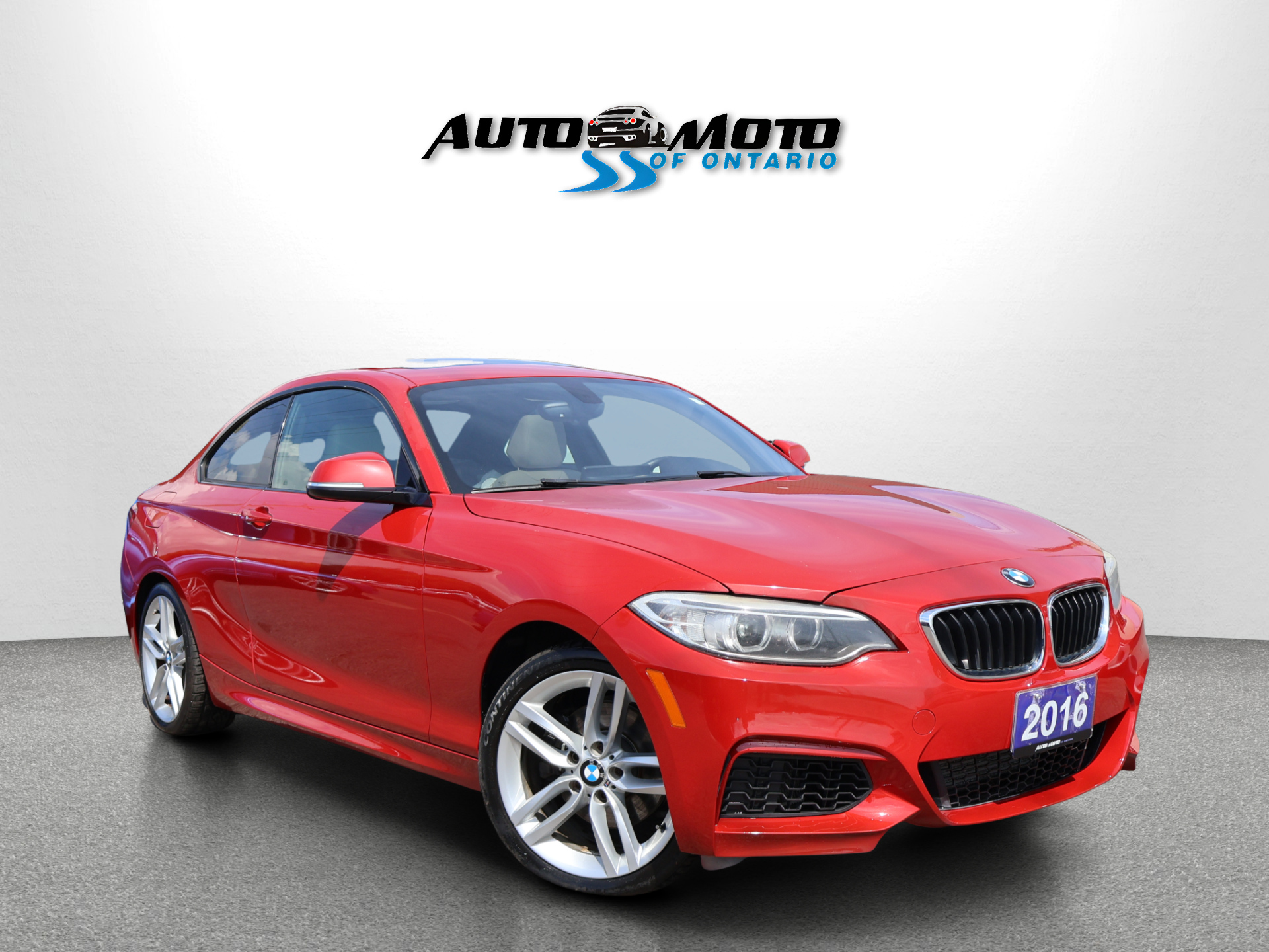 Red 2016 BMW 2 Series Coupe All-Wheel Drive Automatic