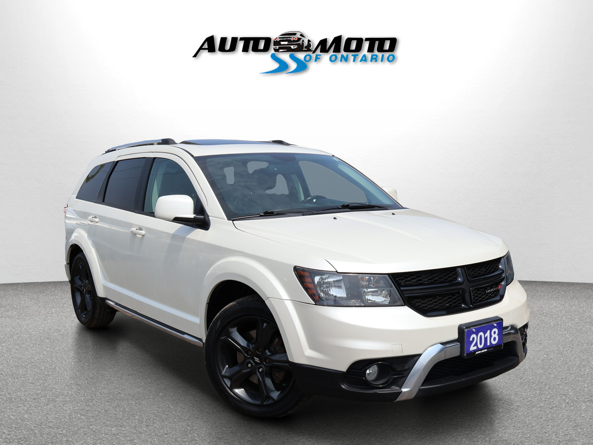 White 2018 Dodge Journey SUV / Crossover All-Wheel Drive Automatic