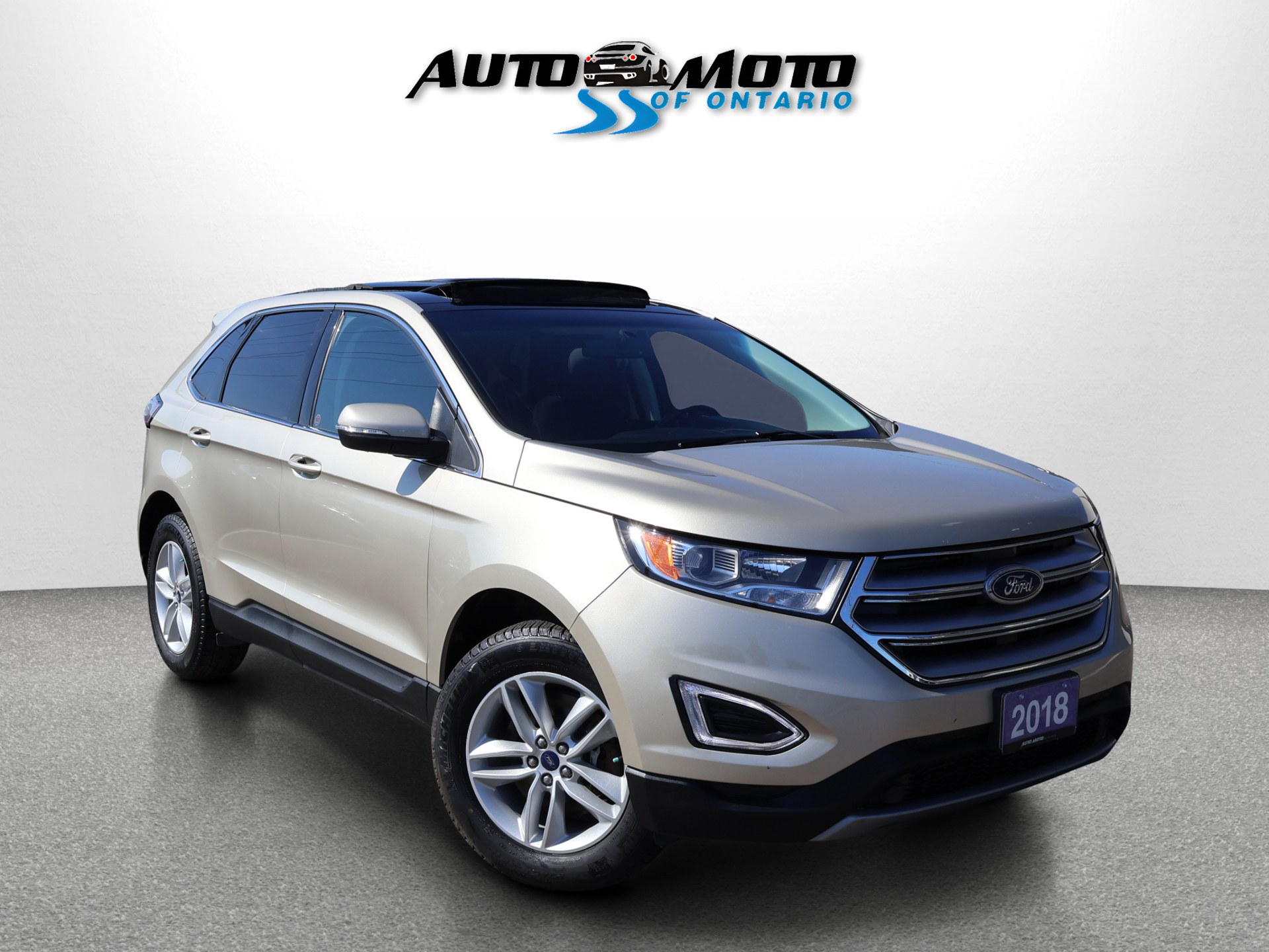 Brown (BEIGE) 2018 Ford Edge SUV / Crossover All-Wheel Drive Automatic
