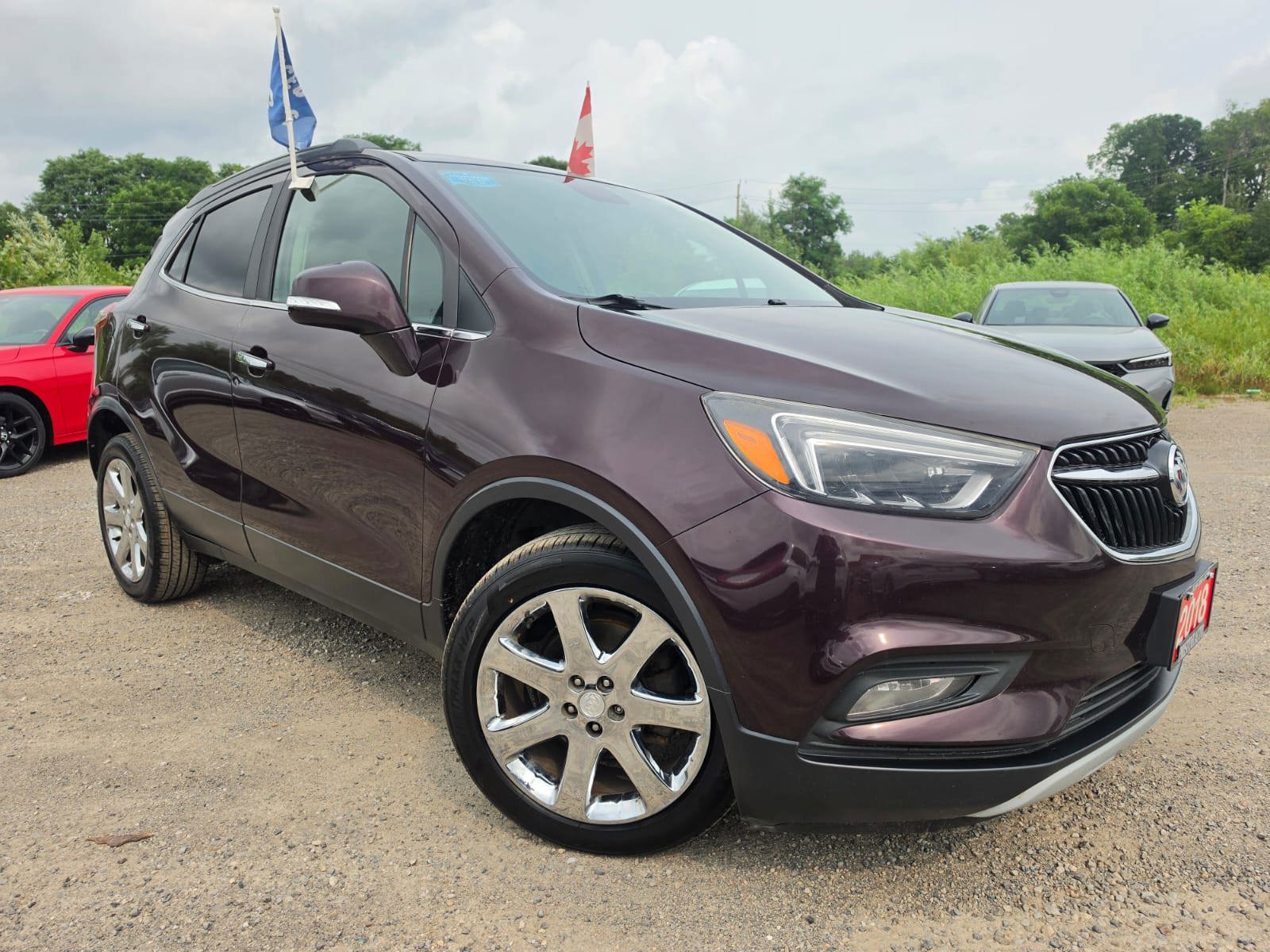 Red (Maroon) 2018 Buick Encore SUV / Crossover Front-Wheel Drive Automatic