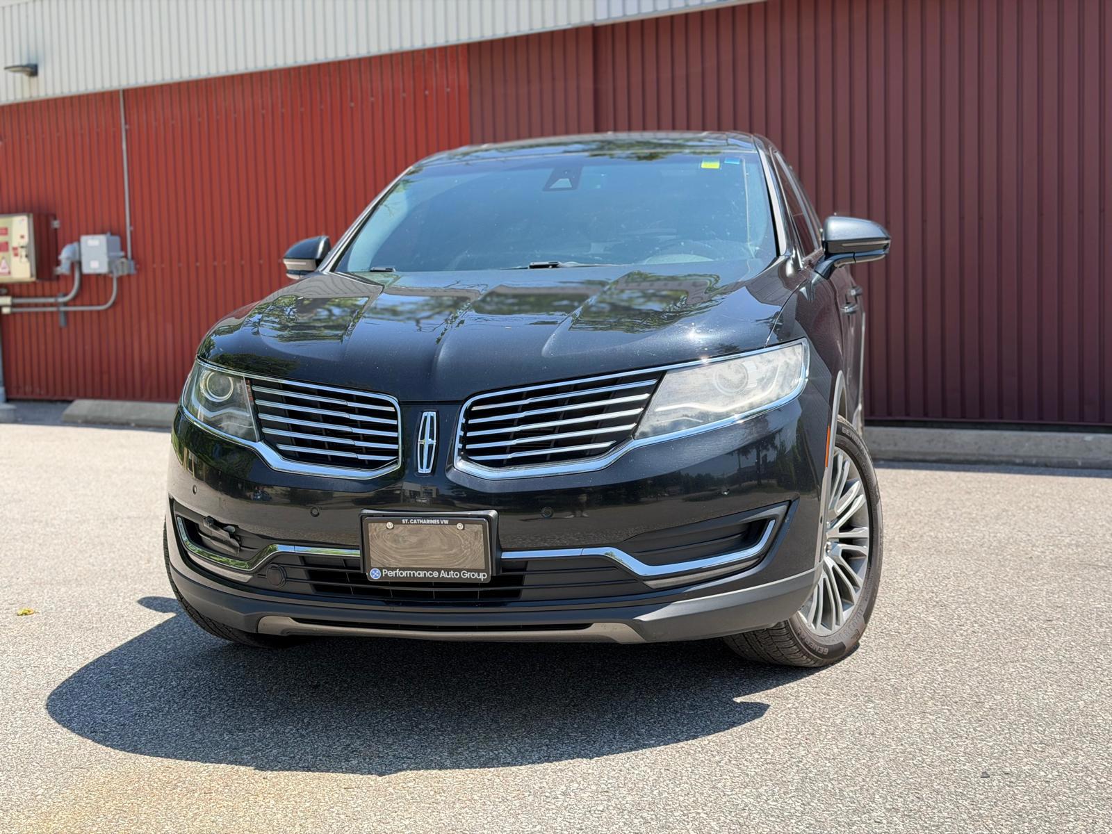Black 2016 Lincoln MKX SUV / Crossover All-Wheel Drive Automatic