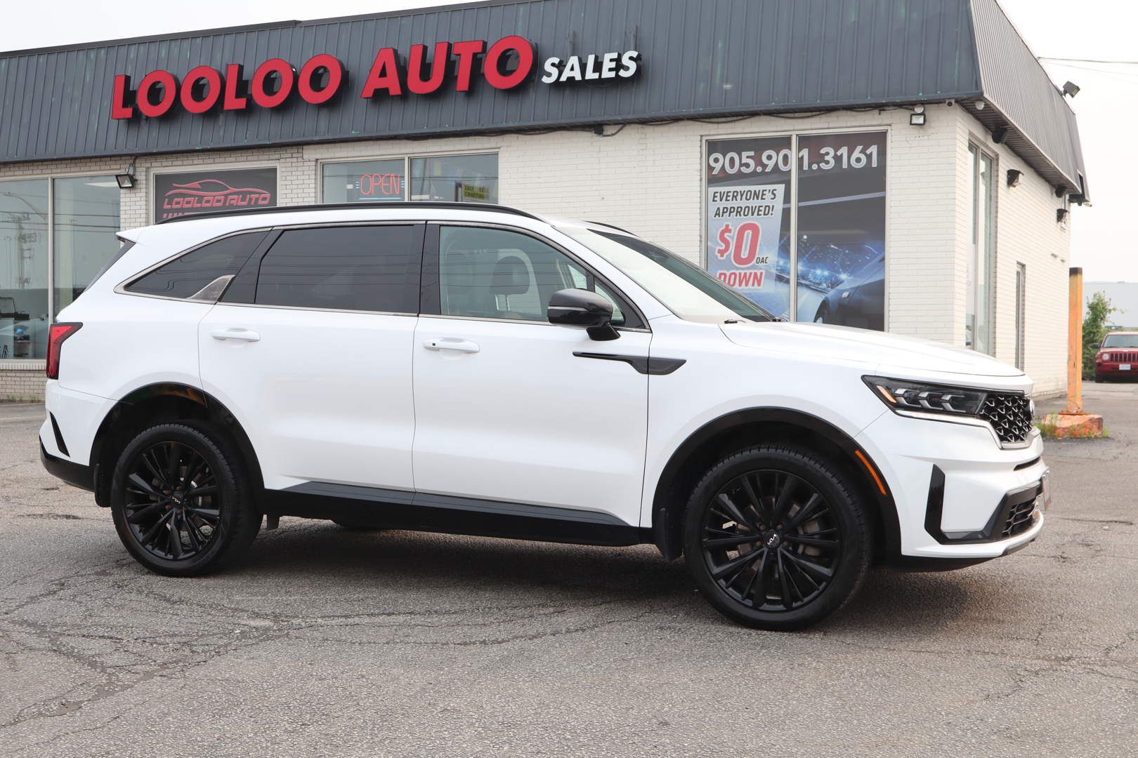 White 2021 Kia Sorento SUV / Crossover All-Wheel Drive Automatic
