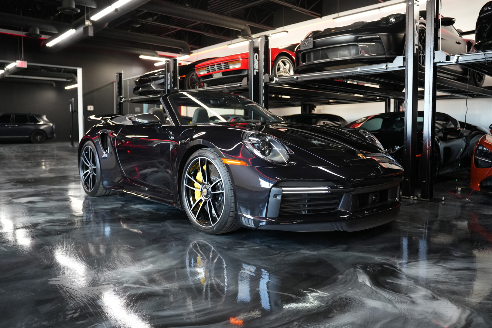 Black 2023 Porsche 911 Convertible All-Wheel Drive Automatic