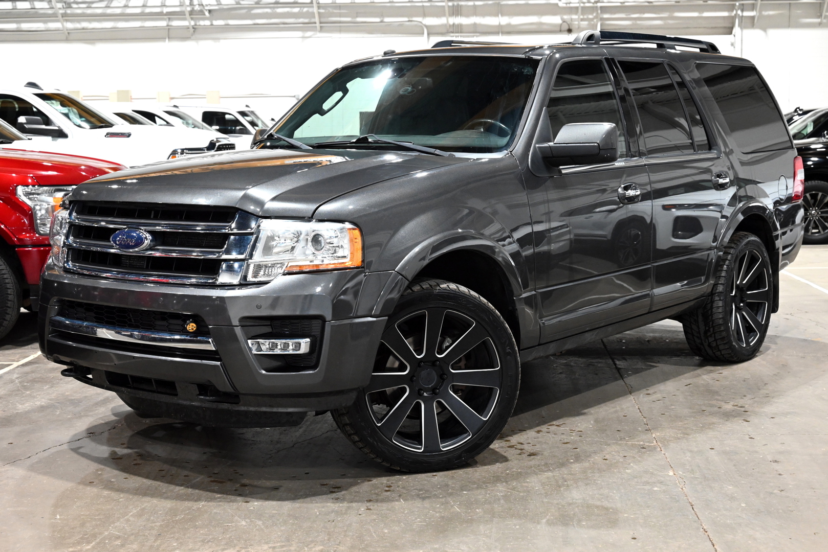Silver 2017 Ford Expedition SUV / Crossover Four-Wheel Drive 6-Speed Automatic