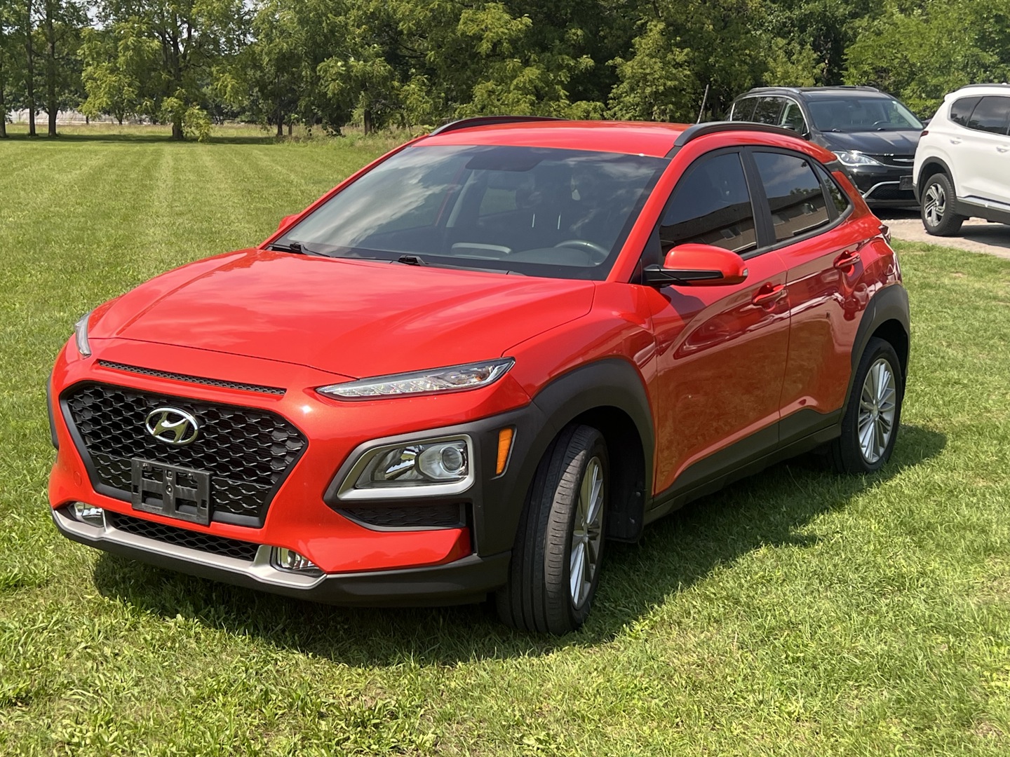 Red 2020 Hyundai Kona SUV / Crossover All-Wheel Drive Automatic