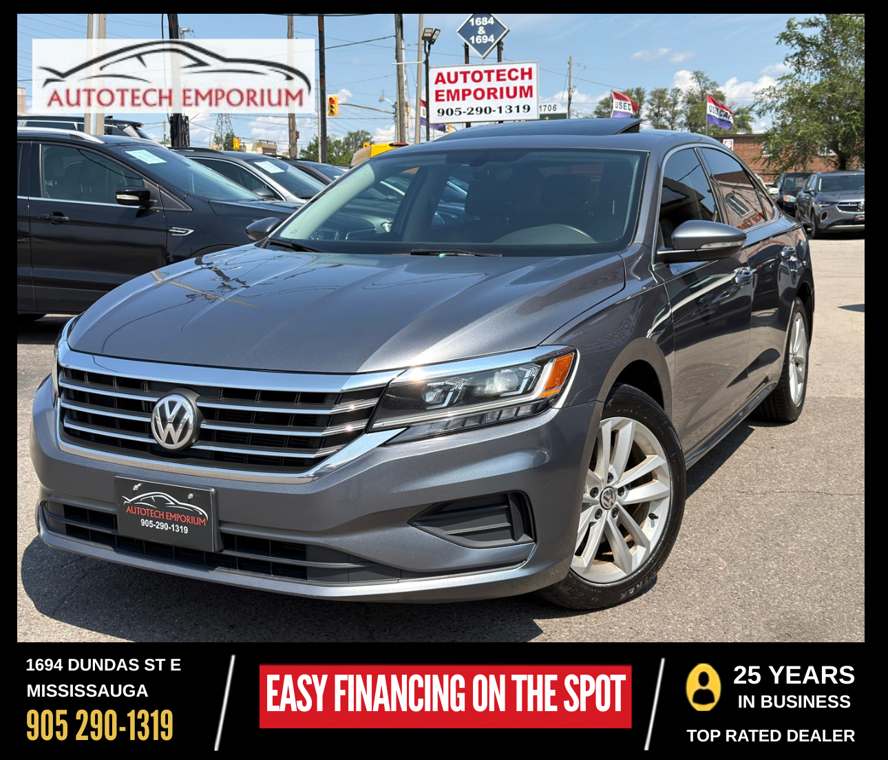 Gray 2021 Volkswagen Passat Sedan Automatic